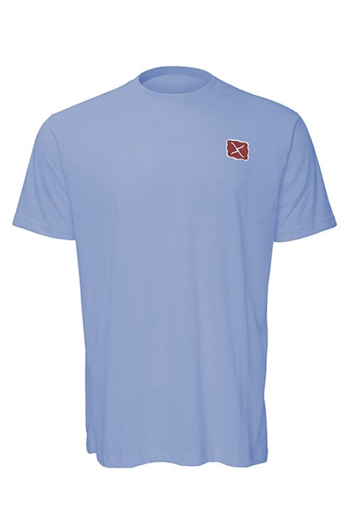 Twisted X Mens Slate Logo Short Sleeve Tee