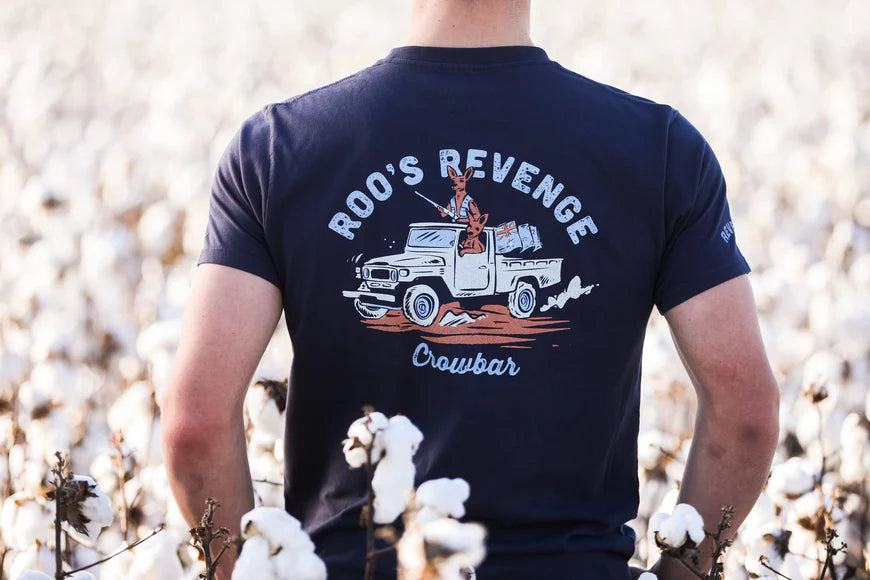 Crowbar - Roos Revenge - Midnight Navy T-Shirt