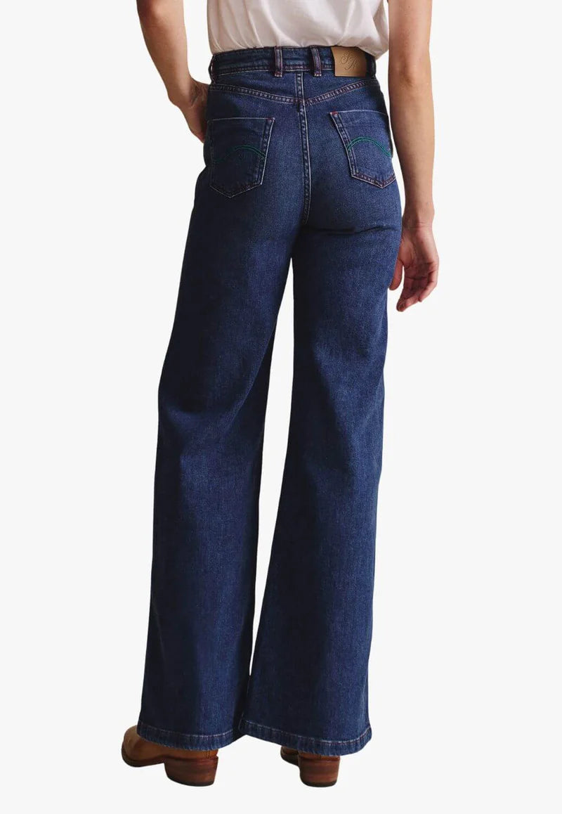 S. Kidman Women's Yarra High Waist Jean - Mid Wash