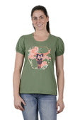 PURE WESTERN WMNS ALMY TEE