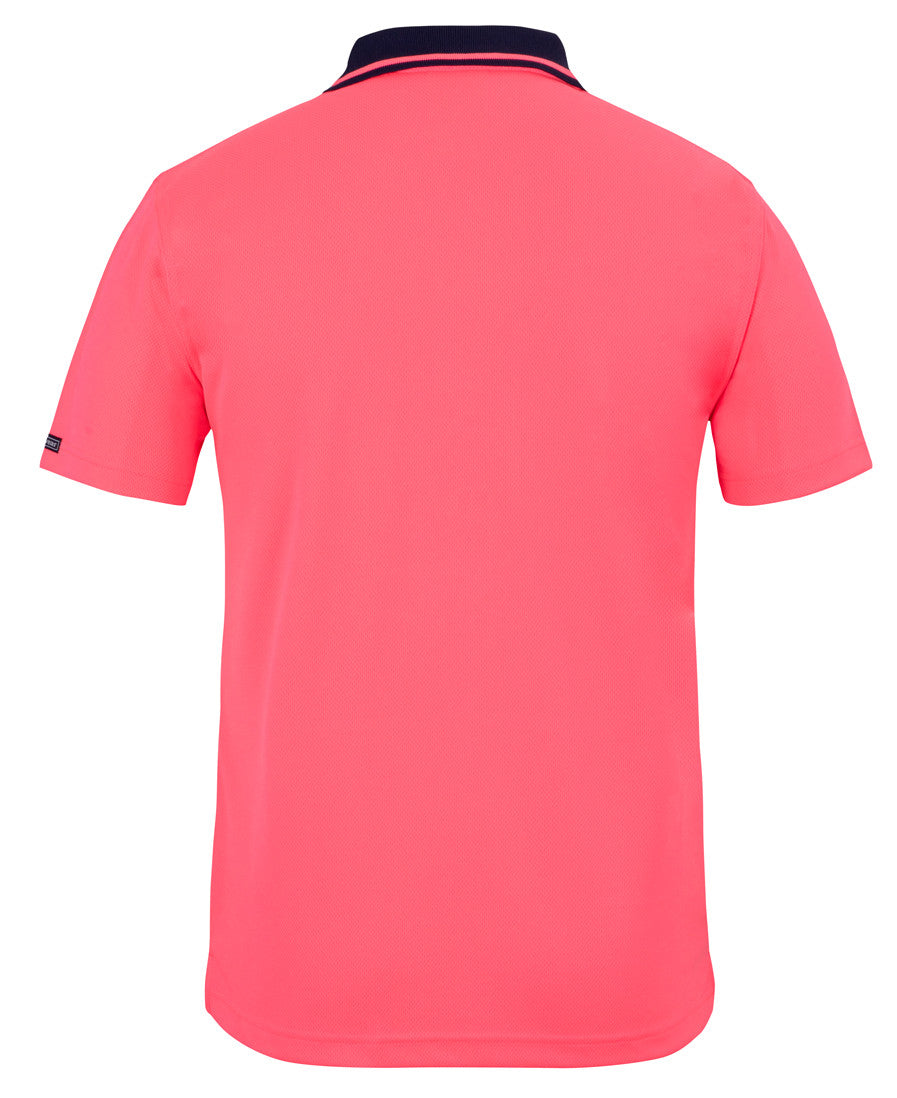 Jb's Adult's Hi Vis Non Cuff Traditional Polo