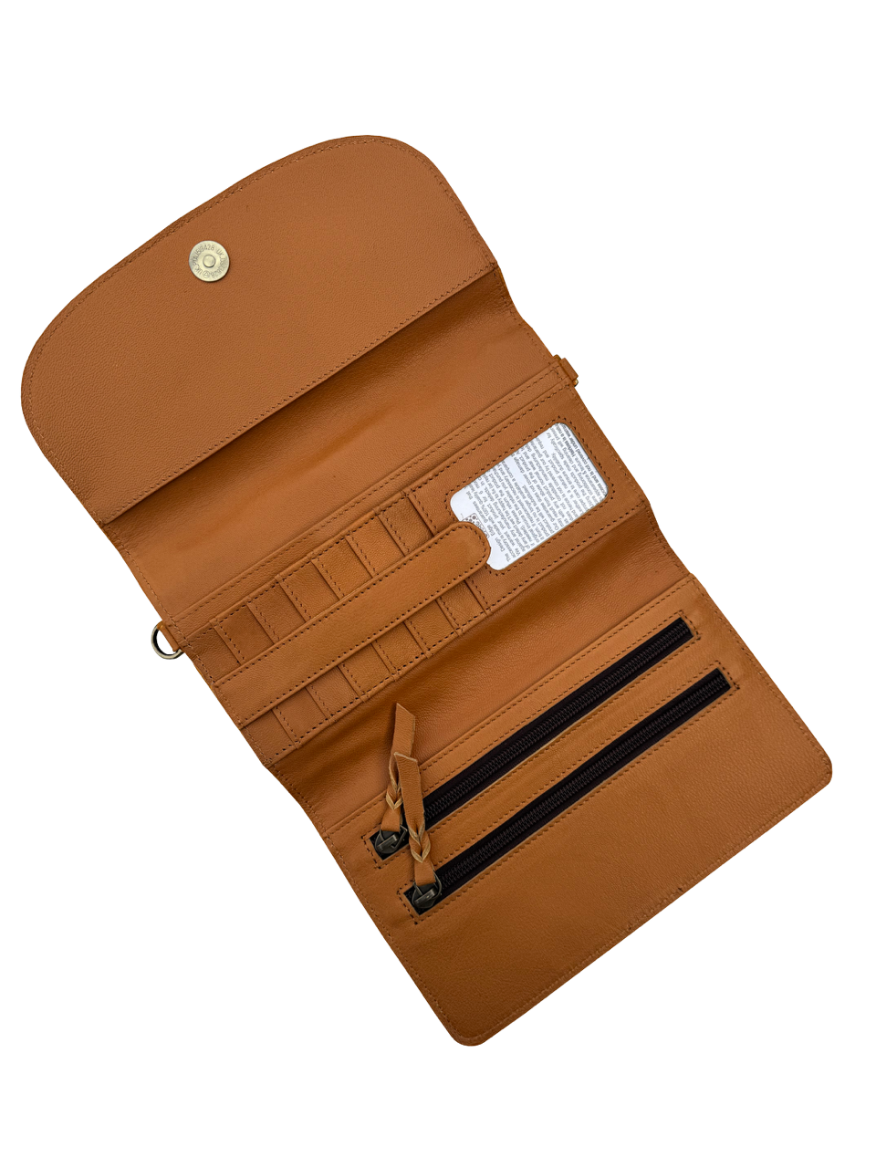 The Design Edge Cowhide Sunflower Tooling Leather Wallet Bag – AB86 – Cancun