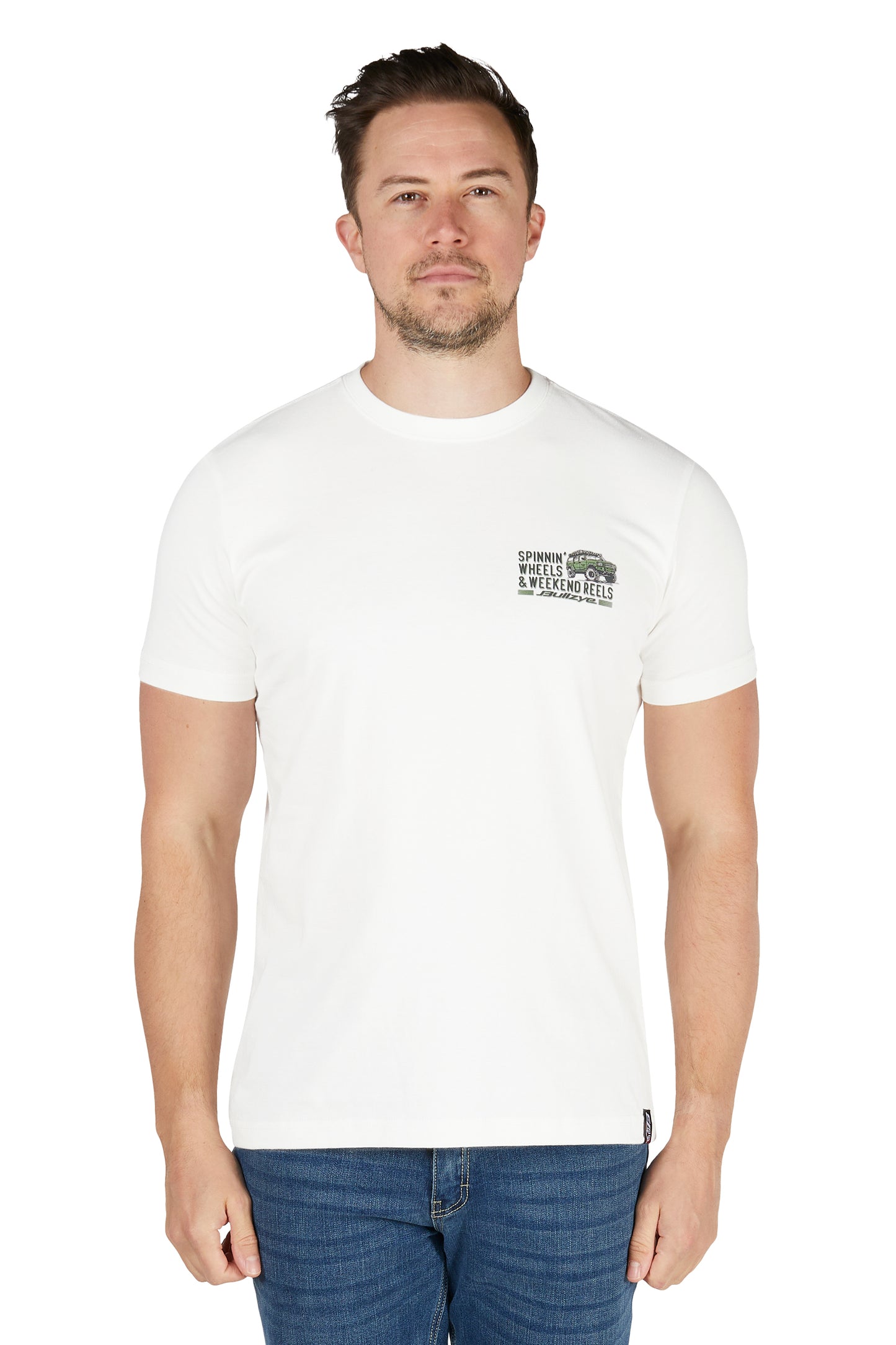 Bullzye Men’s Reels Short Sleeve Tee
