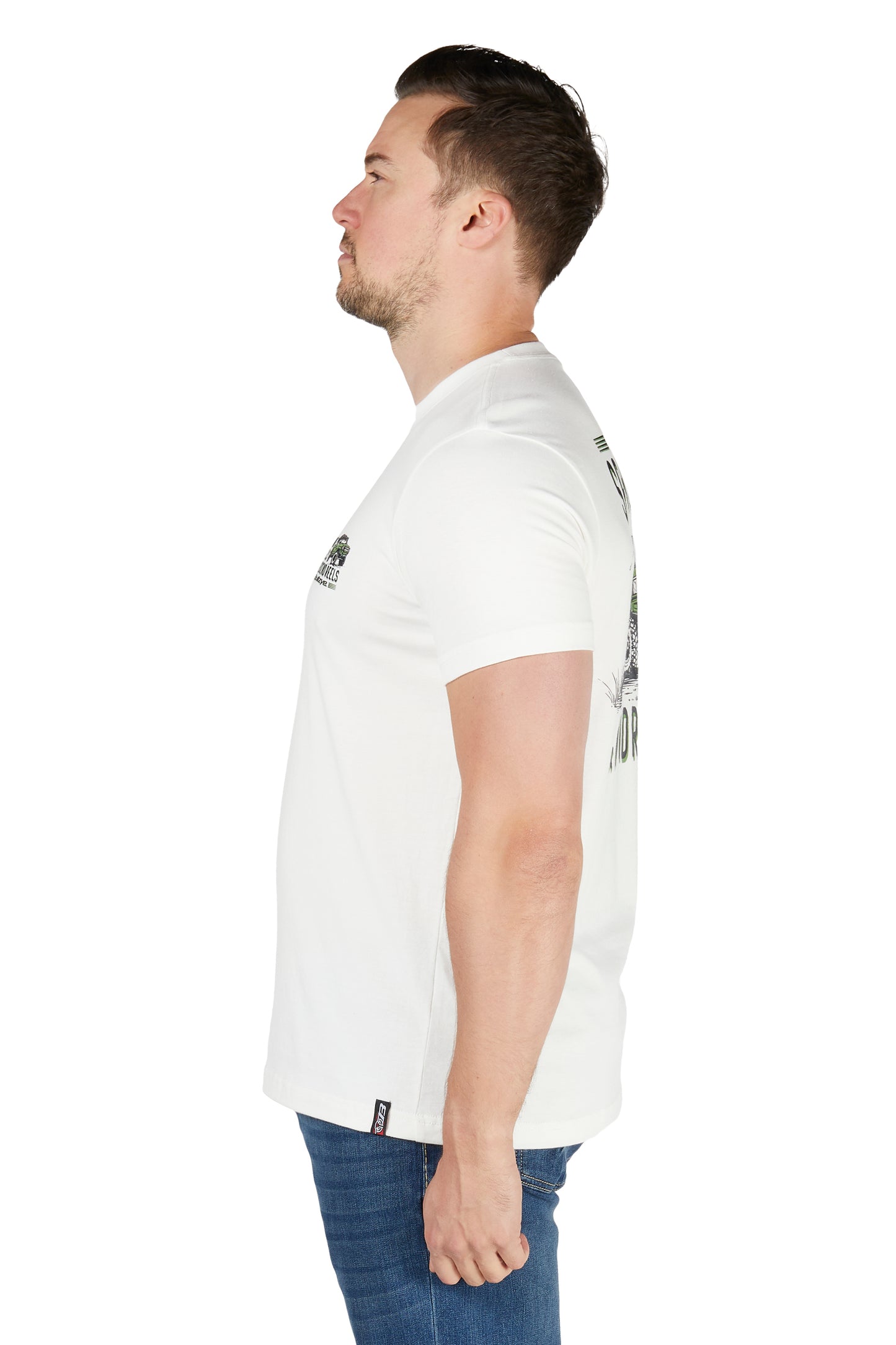 Bullzye Men’s Reels Short Sleeve Tee