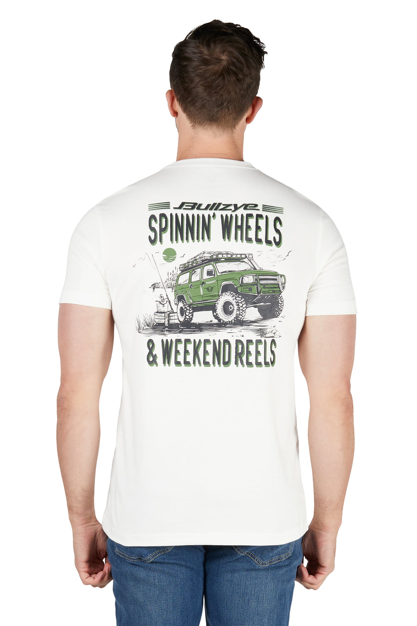 Bullzye Men’s Reels Short Sleeve Tee