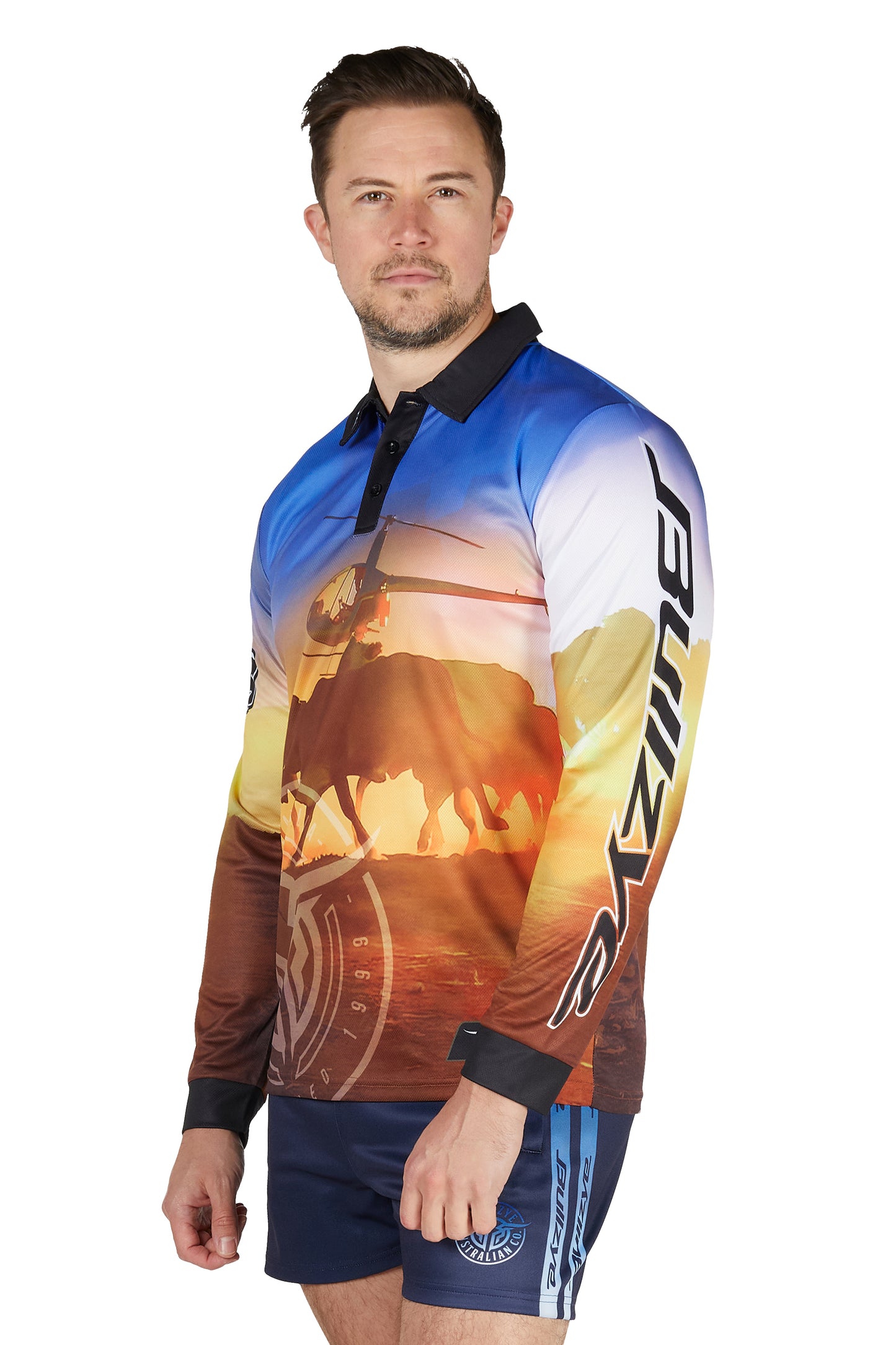 Bullzye Men’s Outback Long Sleeve Tee