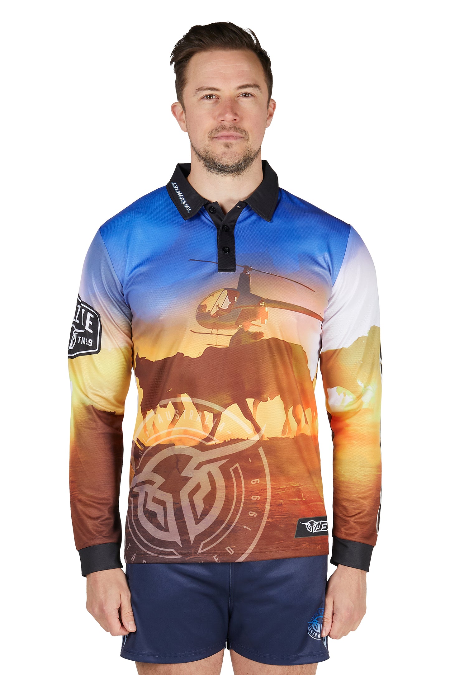 Bullzye Men’s Outback Long Sleeve Tee