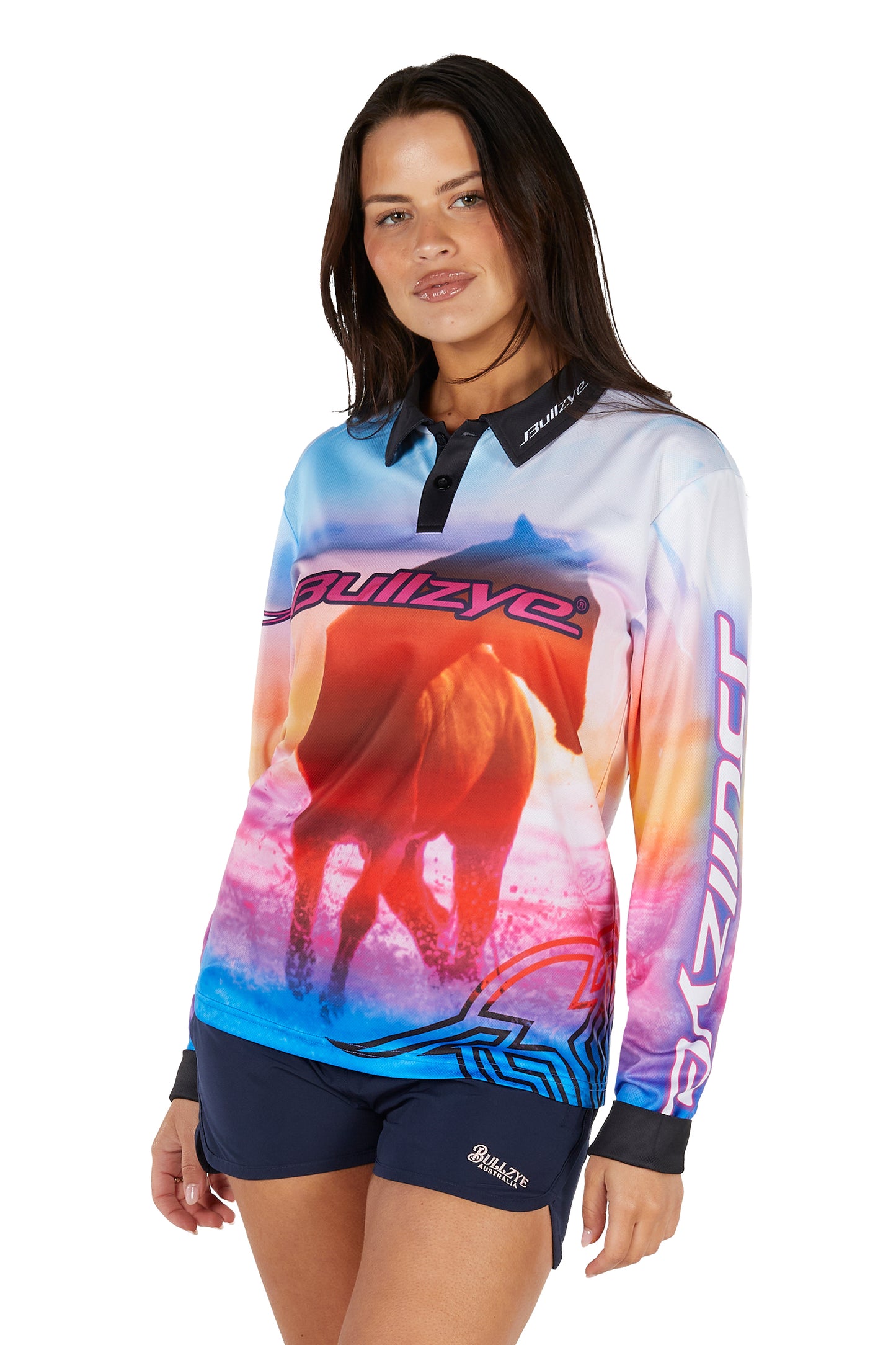 Bullzye Women’s Gallop Long Sleeve Tee