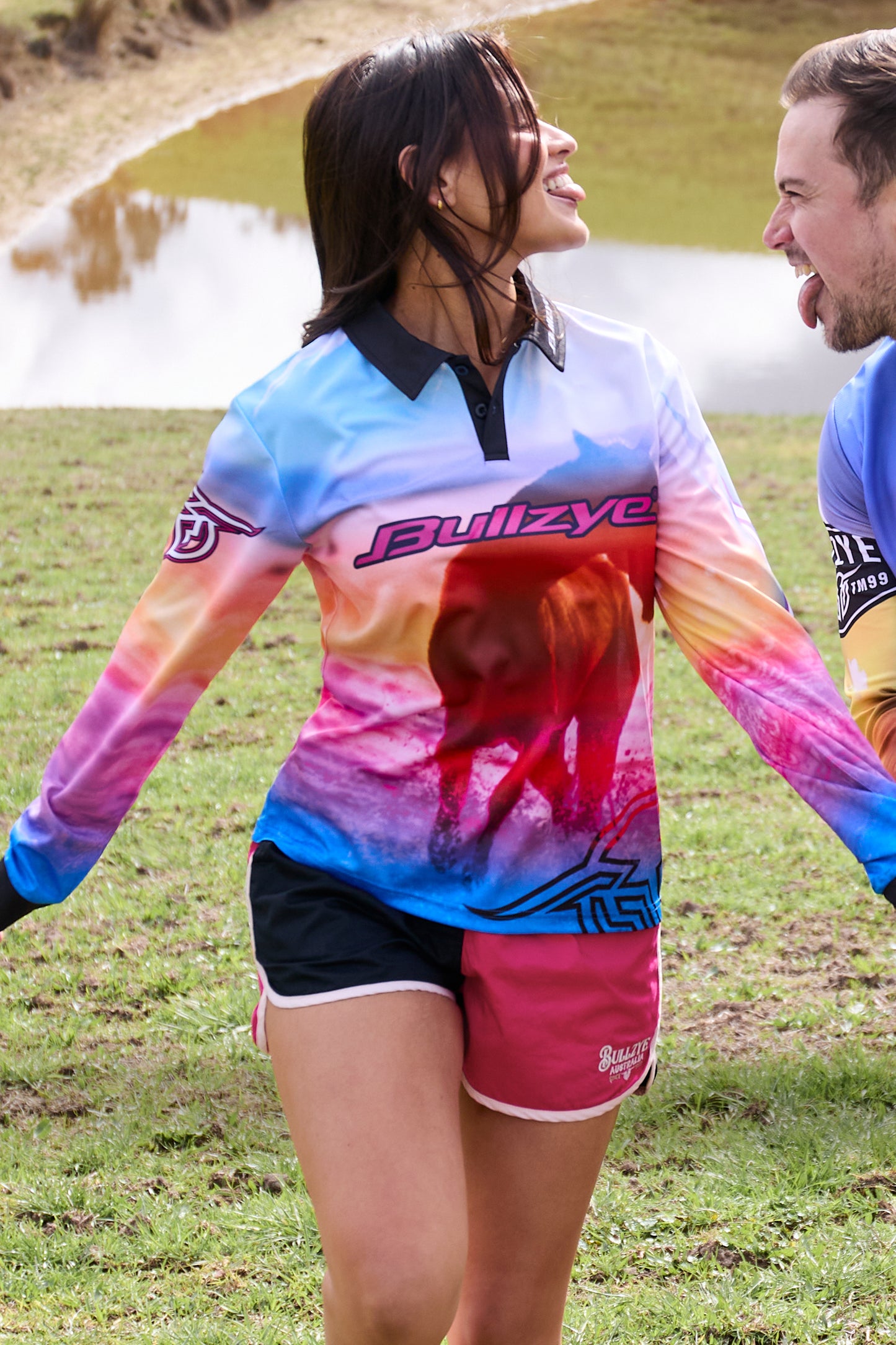 Bullzye Women’s Gallop Long Sleeve Tee