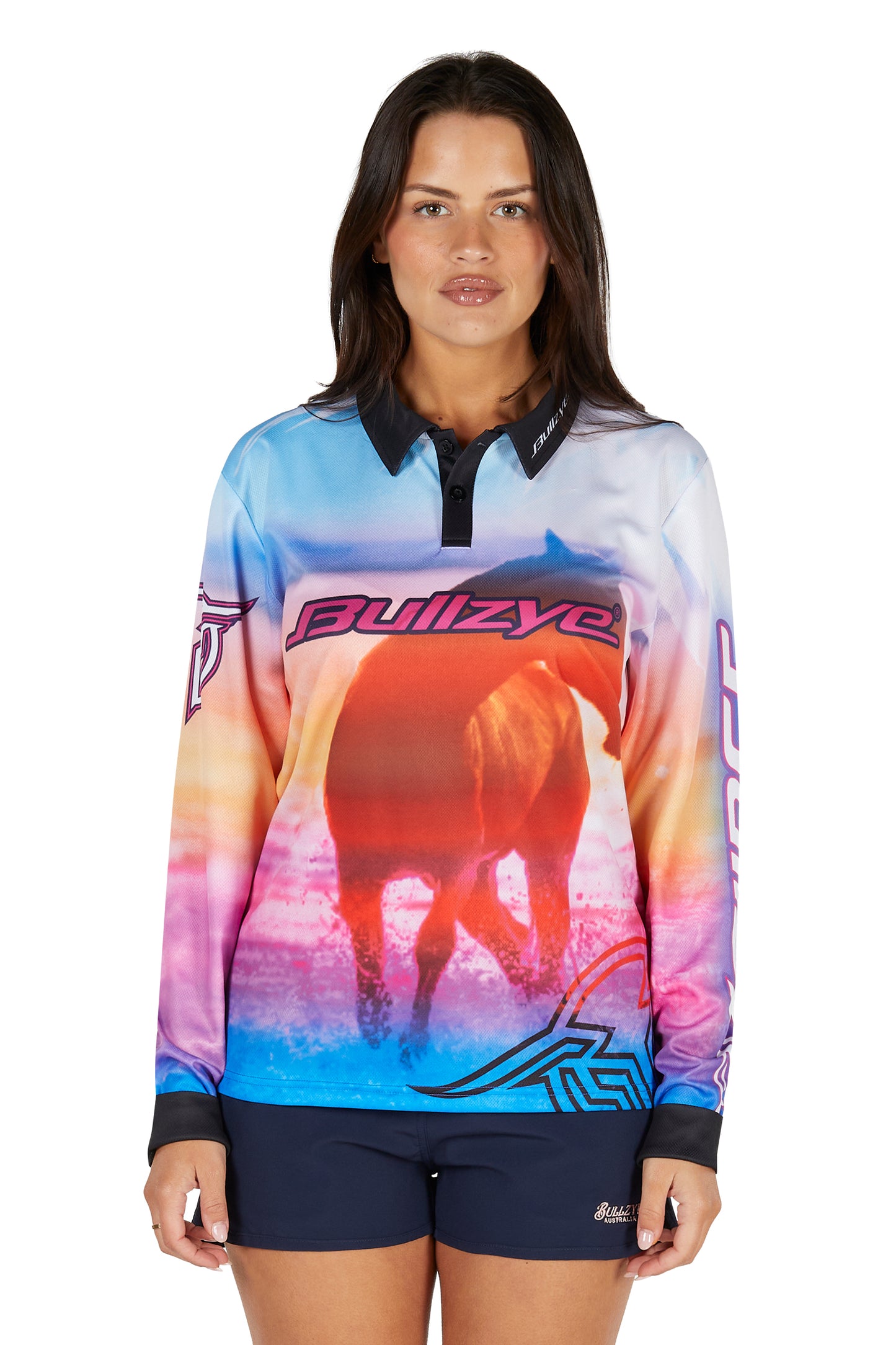 Bullzye Women’s Gallop Long Sleeve Tee