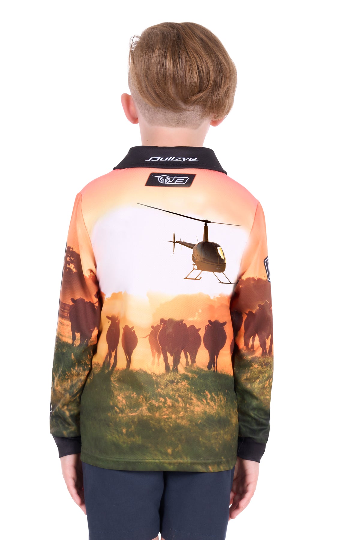 Bullzye Boy’s Orion Long Sleeve Tee