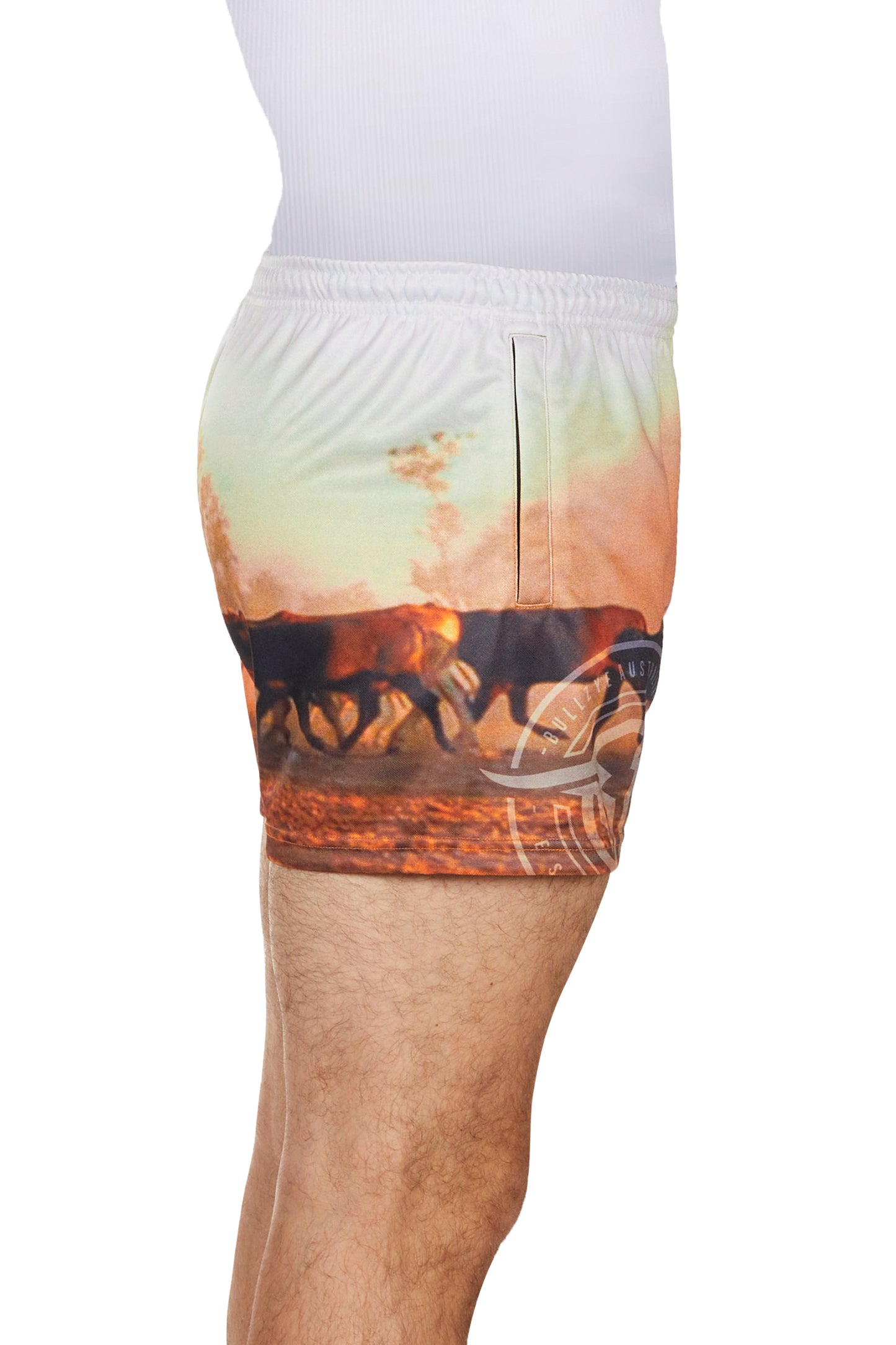 Bullzye Men’s Helicopter Sports Short