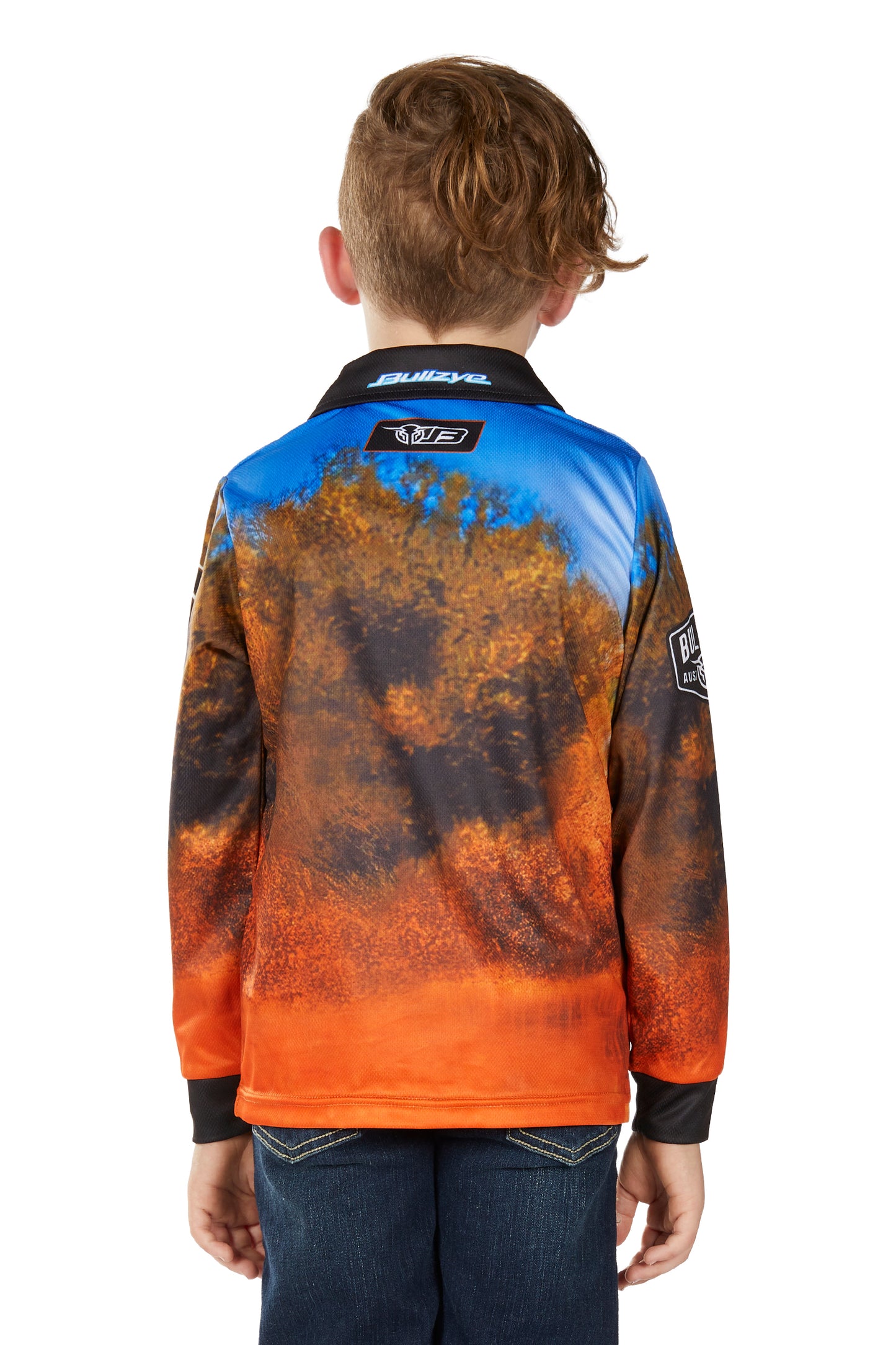 Bullzye Boy’s Blazing Long Sleeve Tee