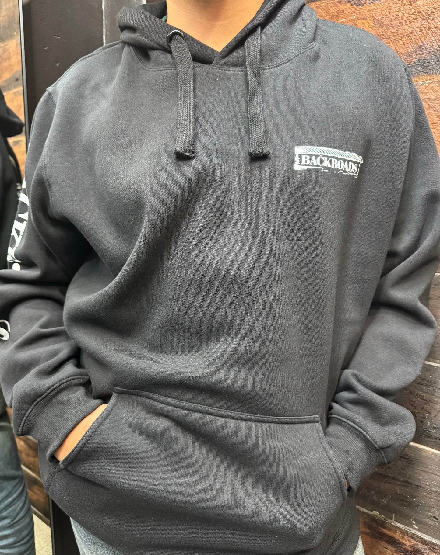 Backroads Hoodies Unisex - Black