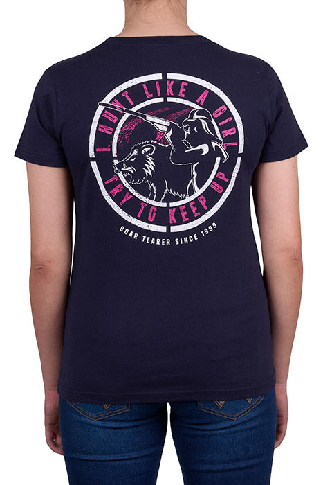 Boar Tearer Womens Sutton Short Sleeve Tee