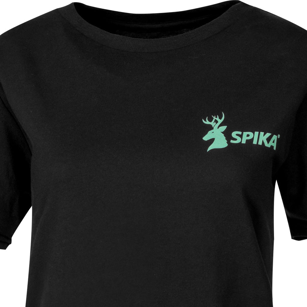 Spika Womens Go Classic Tshirt - Black