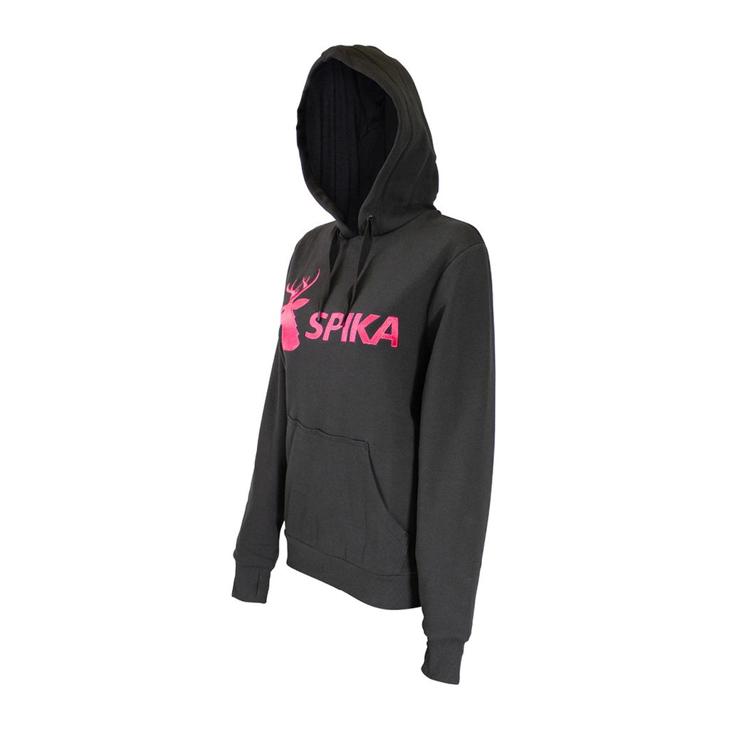 Spika Womens Go Classic Hoodie - Black