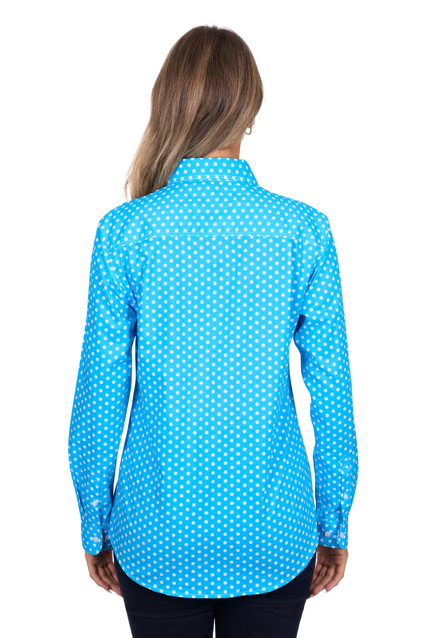 Hard Slog Women's Sia Half Placket Long Sleeve Shirt