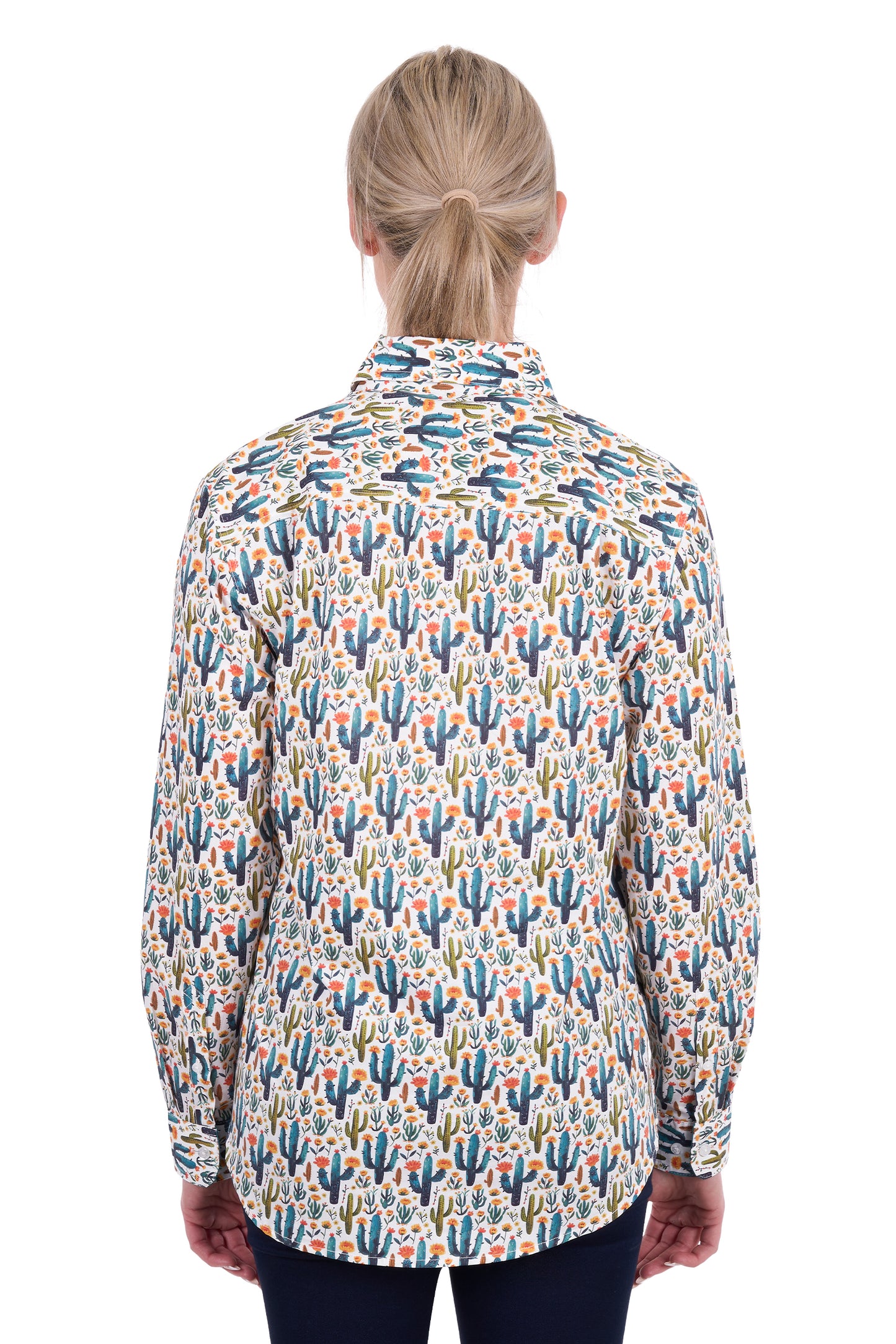 Hard Slog Women’s Alba Half Placket Long Sleeve Shirt