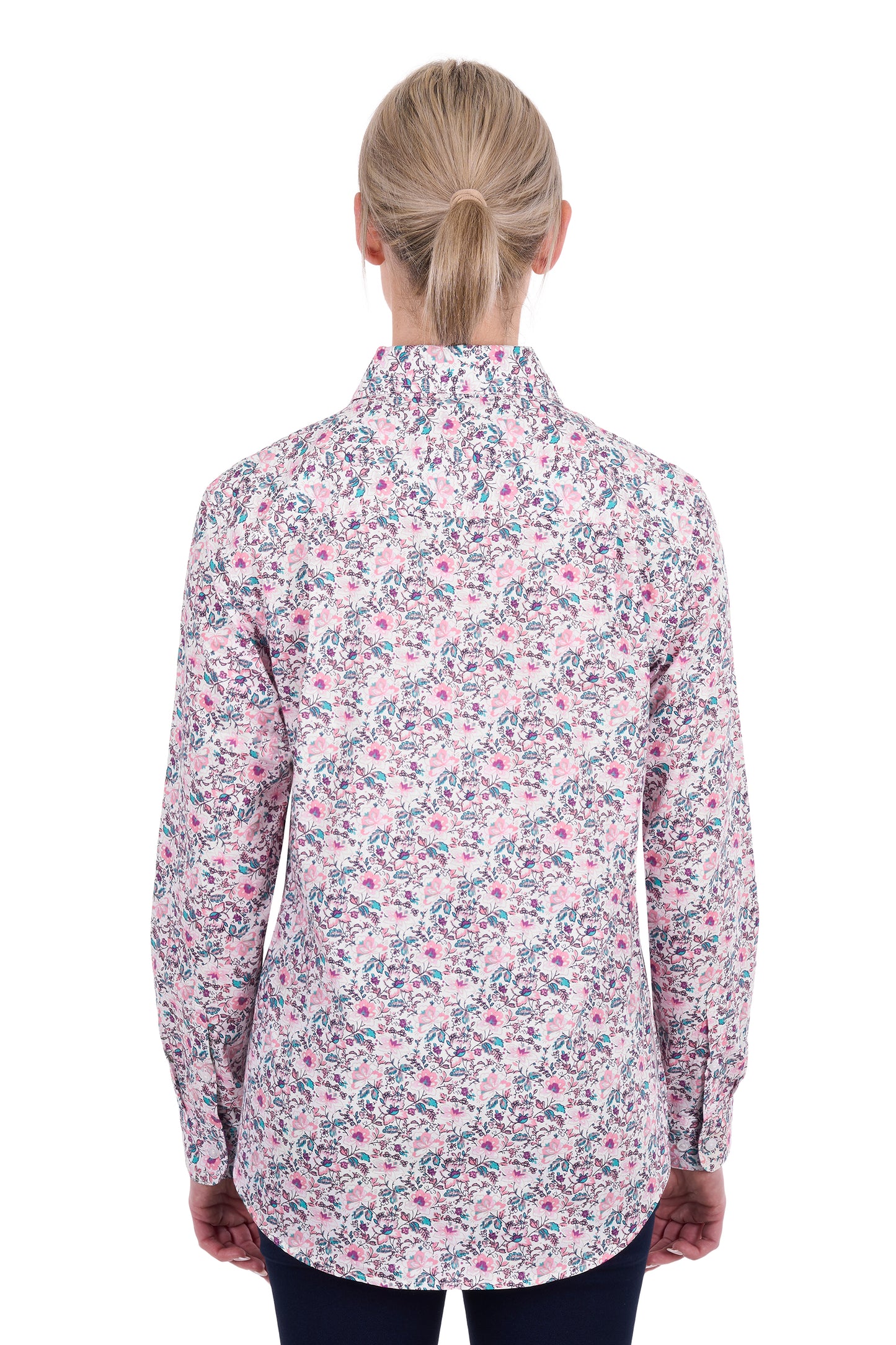 Hard Slog Women’s Joyce Half Placket Long Sleeve Shirt
