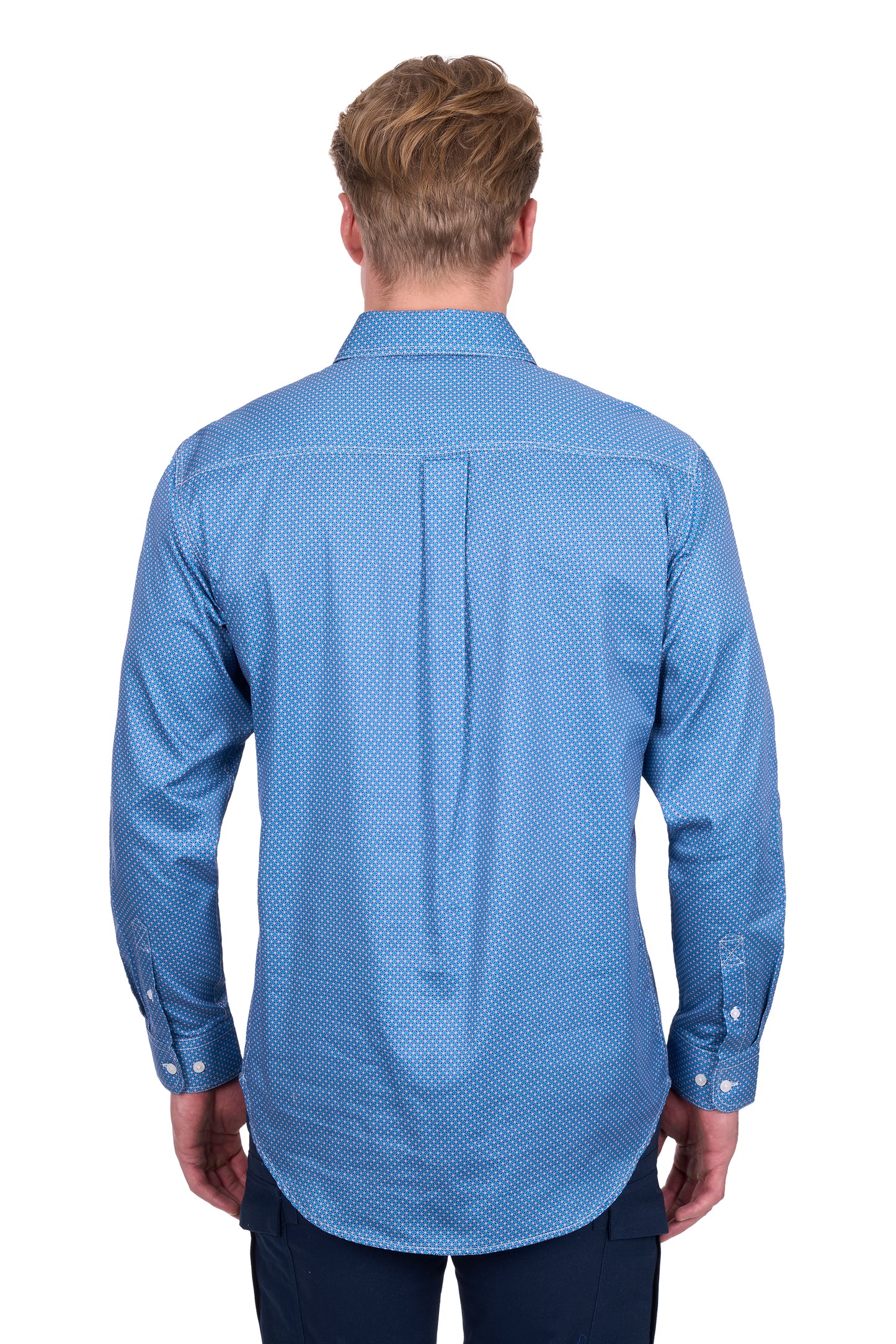 Hard Slog Men’s Holden Half Placket Long Sleeve Shirt