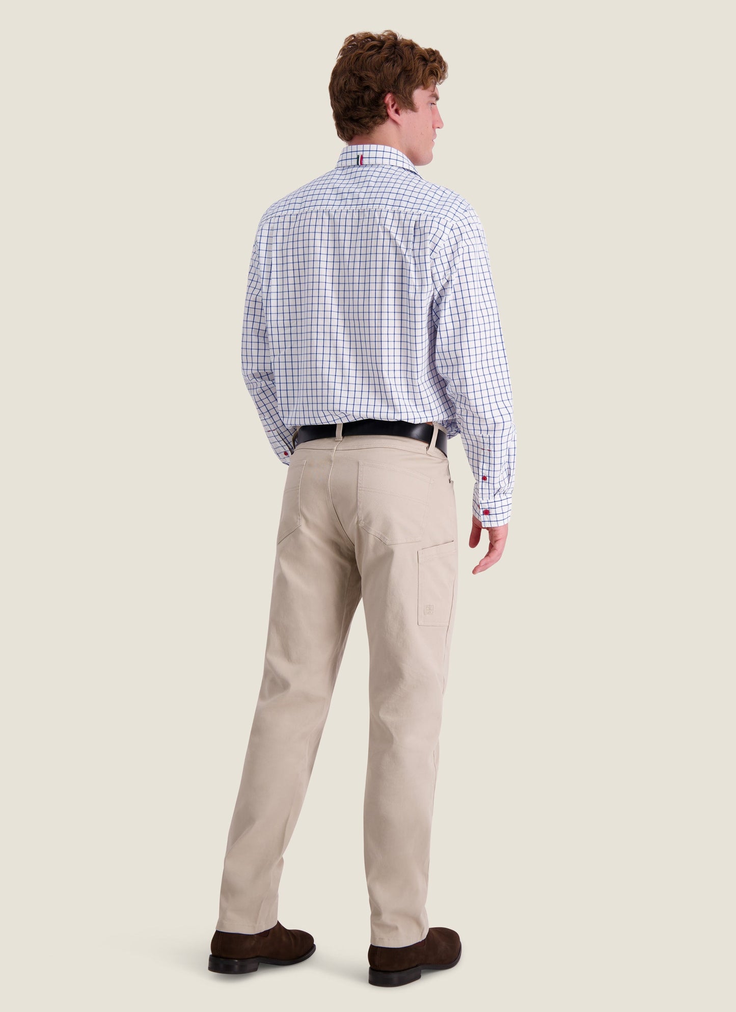 Kidman Mens Murchison Long Sleeve Shirt - Mid Blue