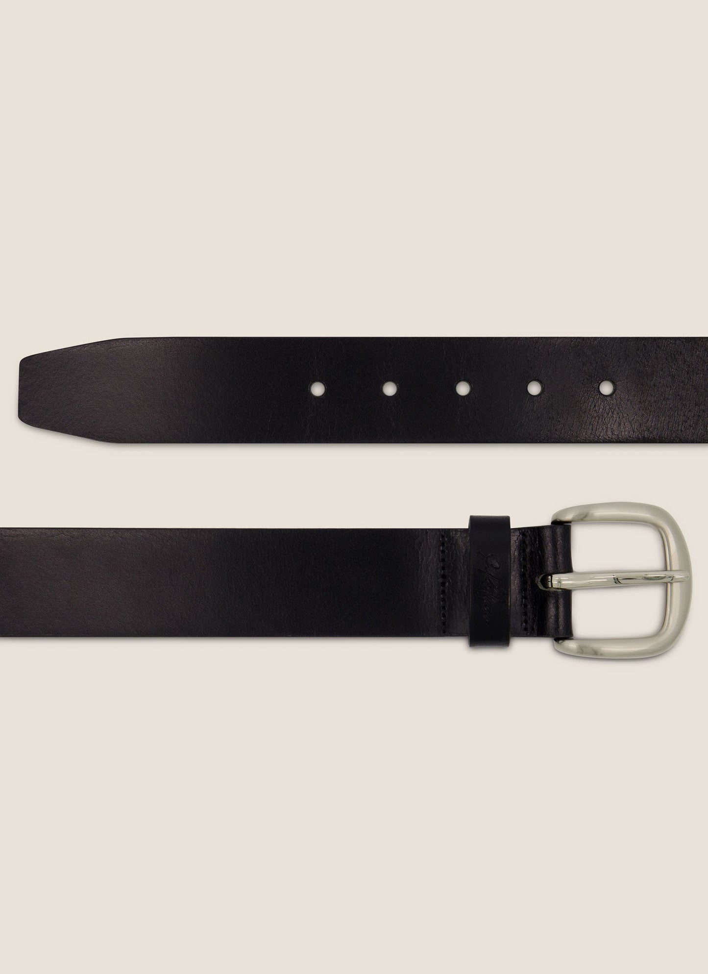 Kidman Roebuck Premium Leather Belt - Black