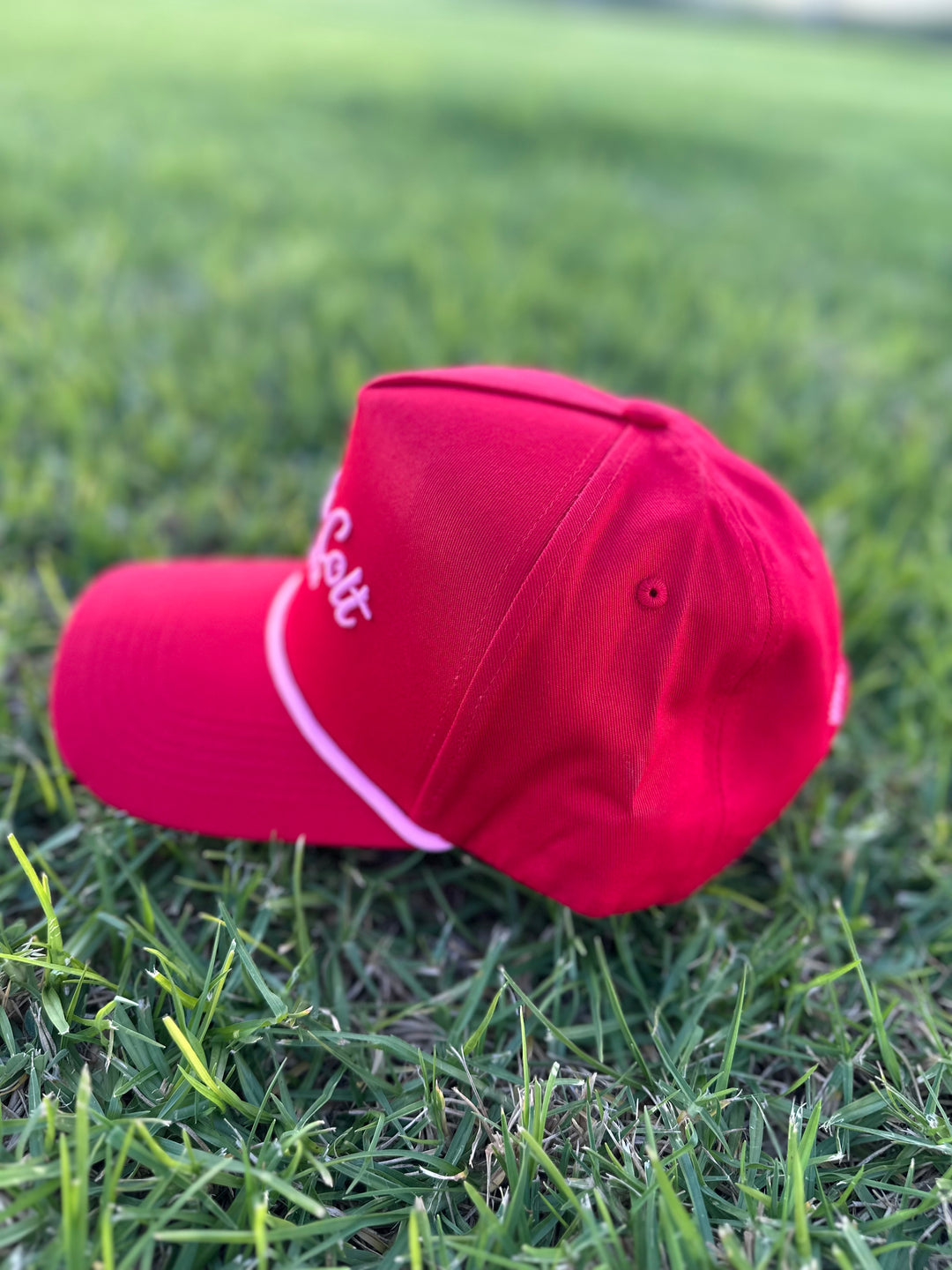 Black Colt Clothing Red American Style Trucker Cap
