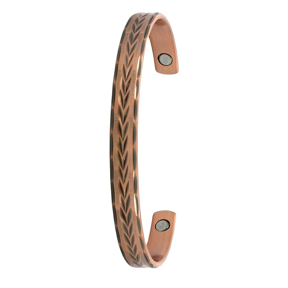 Tulmur Feathered Arrow Copper Bangle