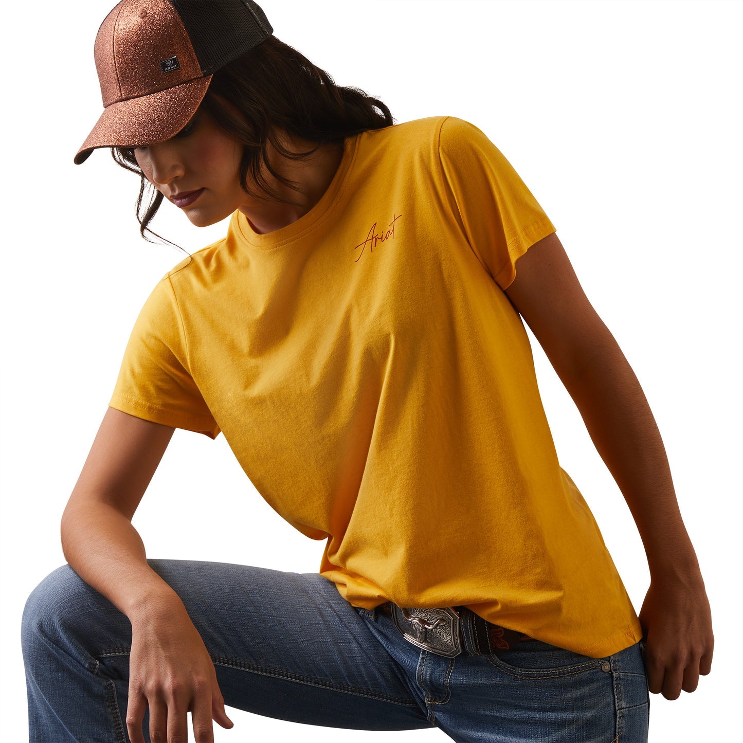 Ariat Wmns Real Cool Cow SS T-Shirt