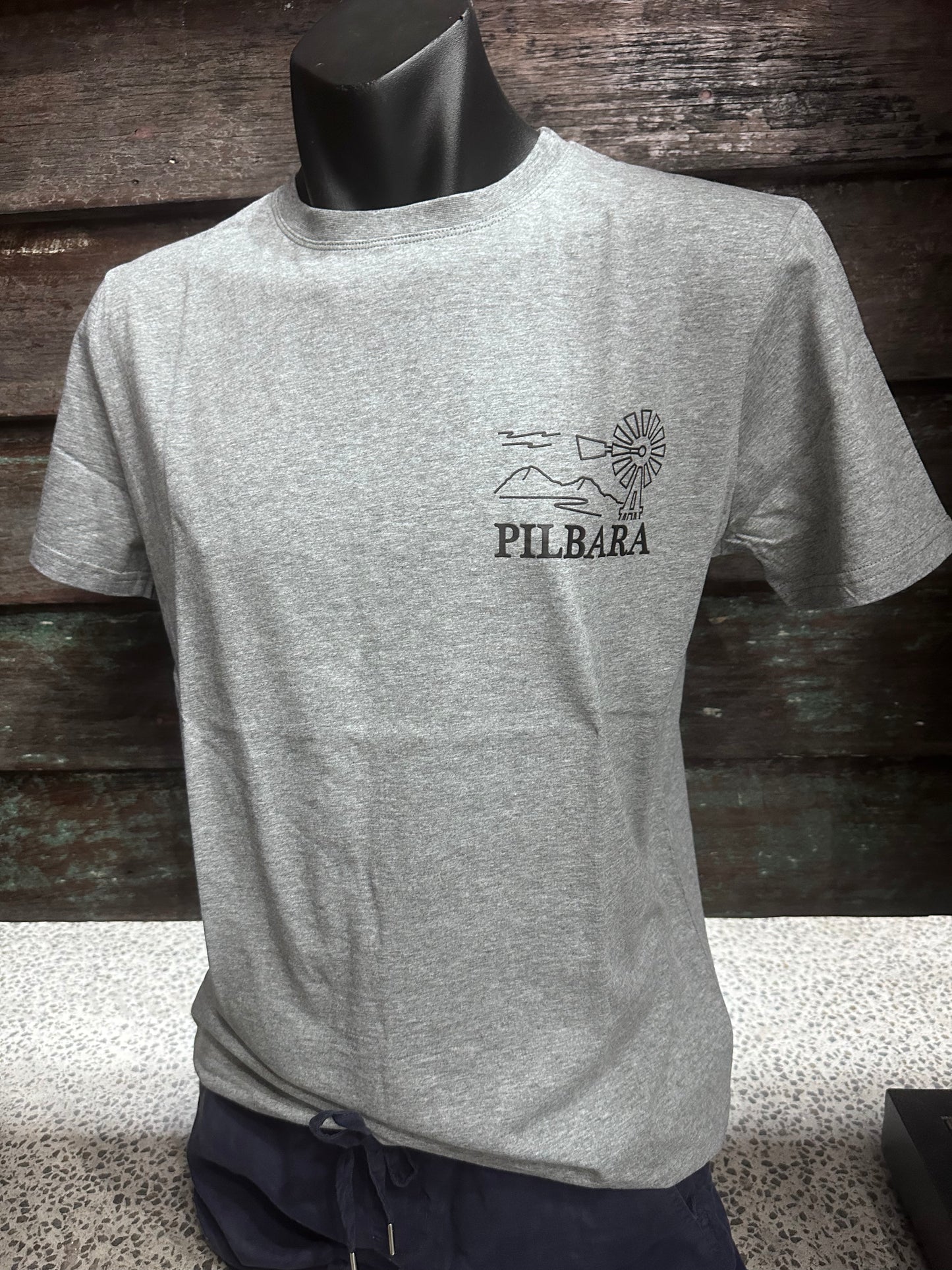 PILBARA MENS TSHIRT SHORT SLEEVE