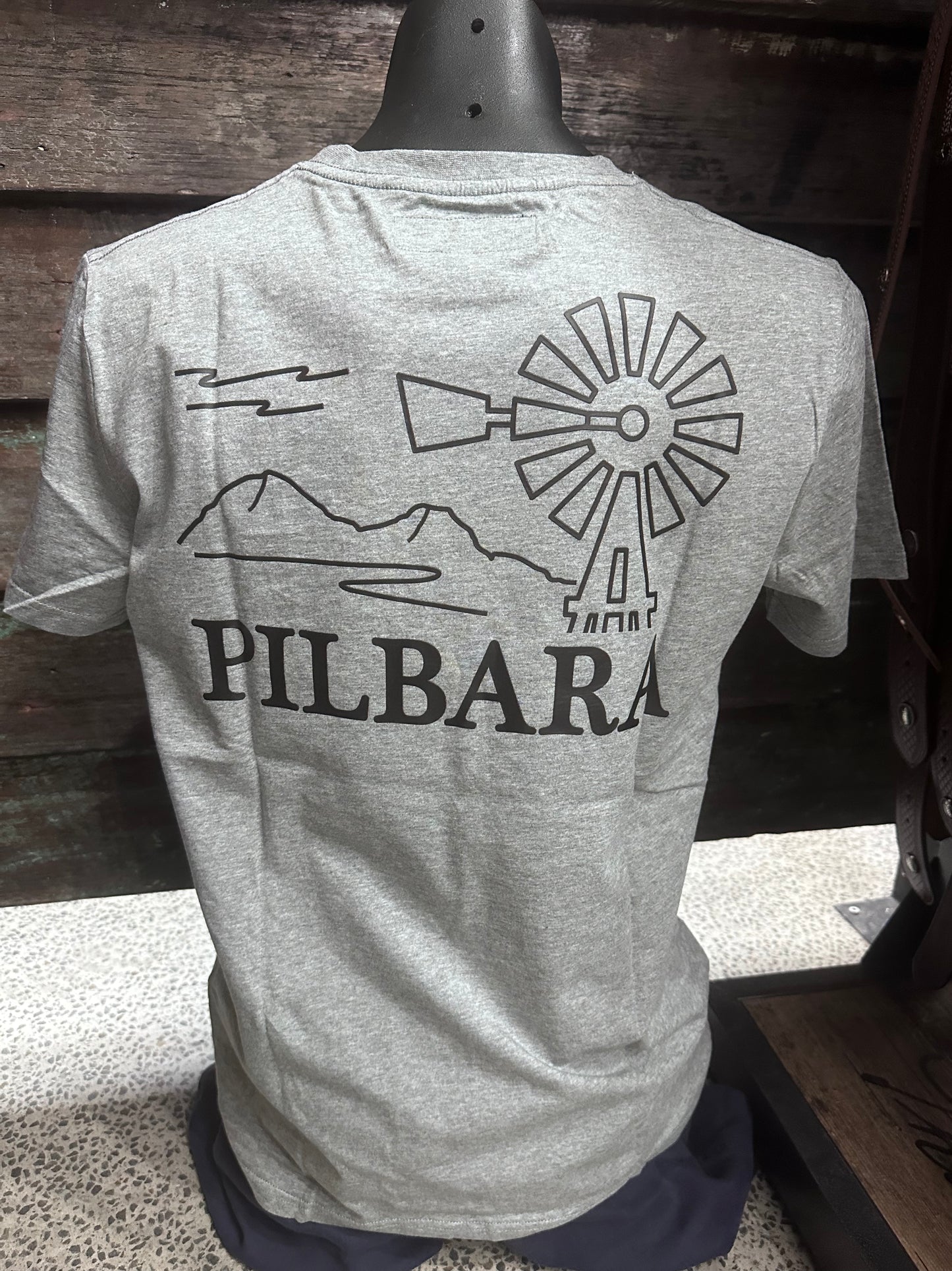 PILBARA MENS TSHIRT SHORT SLEEVE