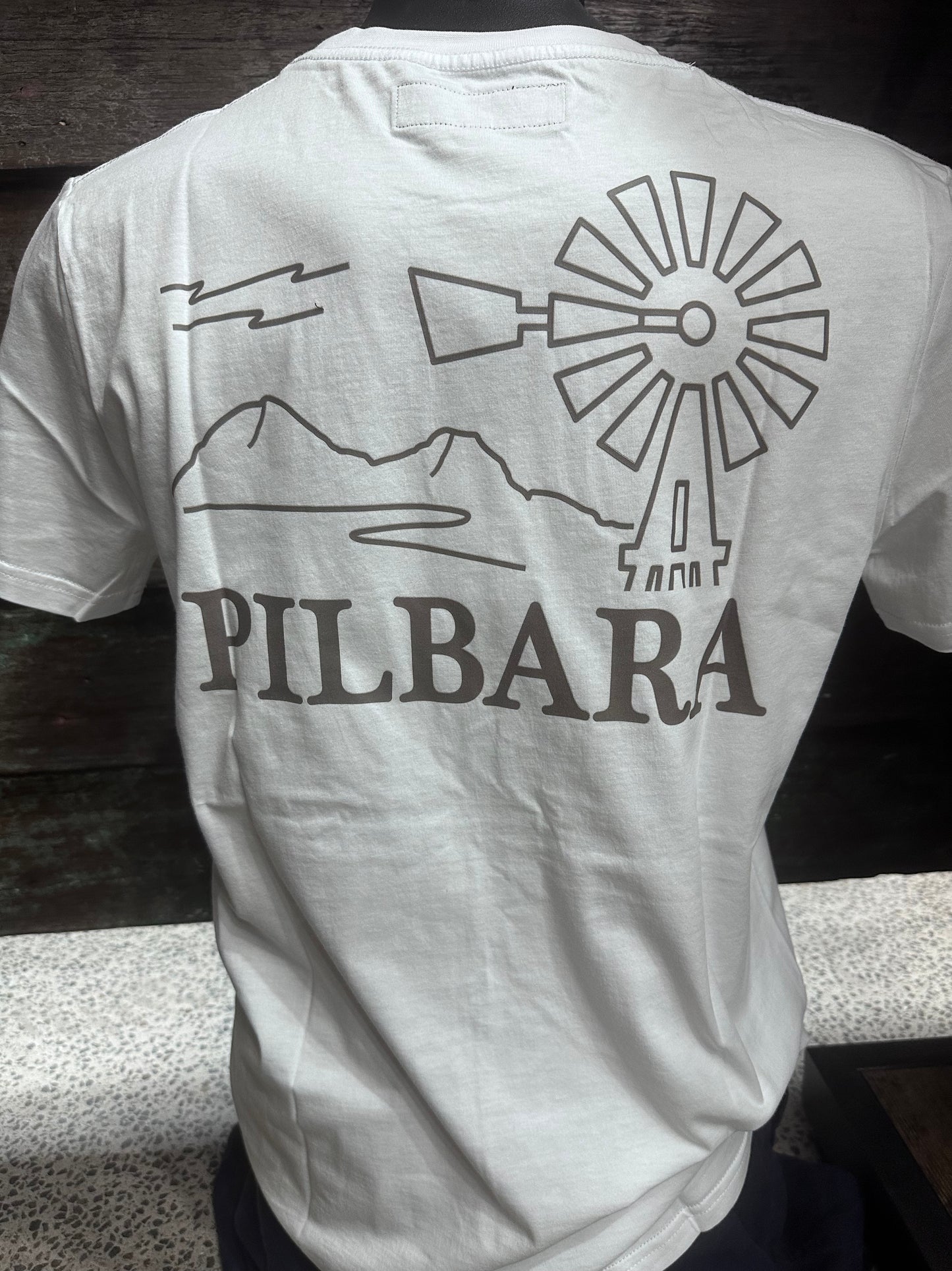 PILBARA MENS TSHIRT SHORT SLEEVE