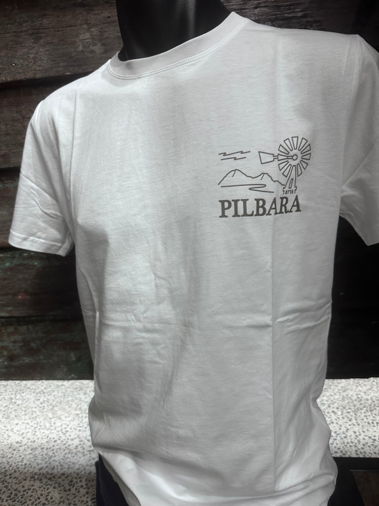 PILBARA MENS TSHIRT SHORT SLEEVE