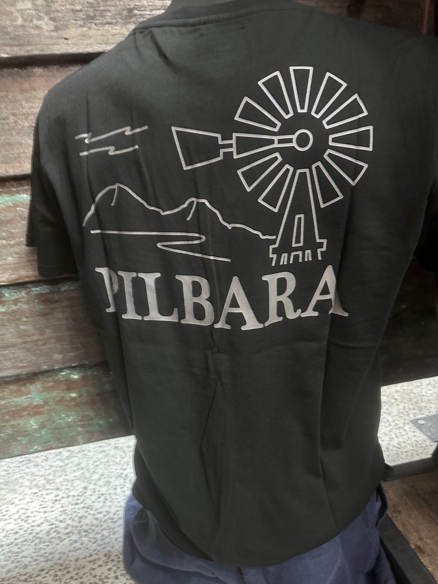 PILBARA MENS TSHIRT SHORT SLEEVE