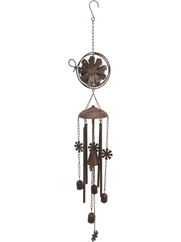 Malmar 100cm Spinning Windmill Cast Iron Windchime