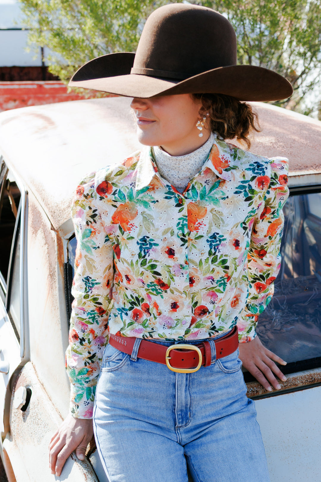 Black Colt Clothing Maggie - Floral Lace