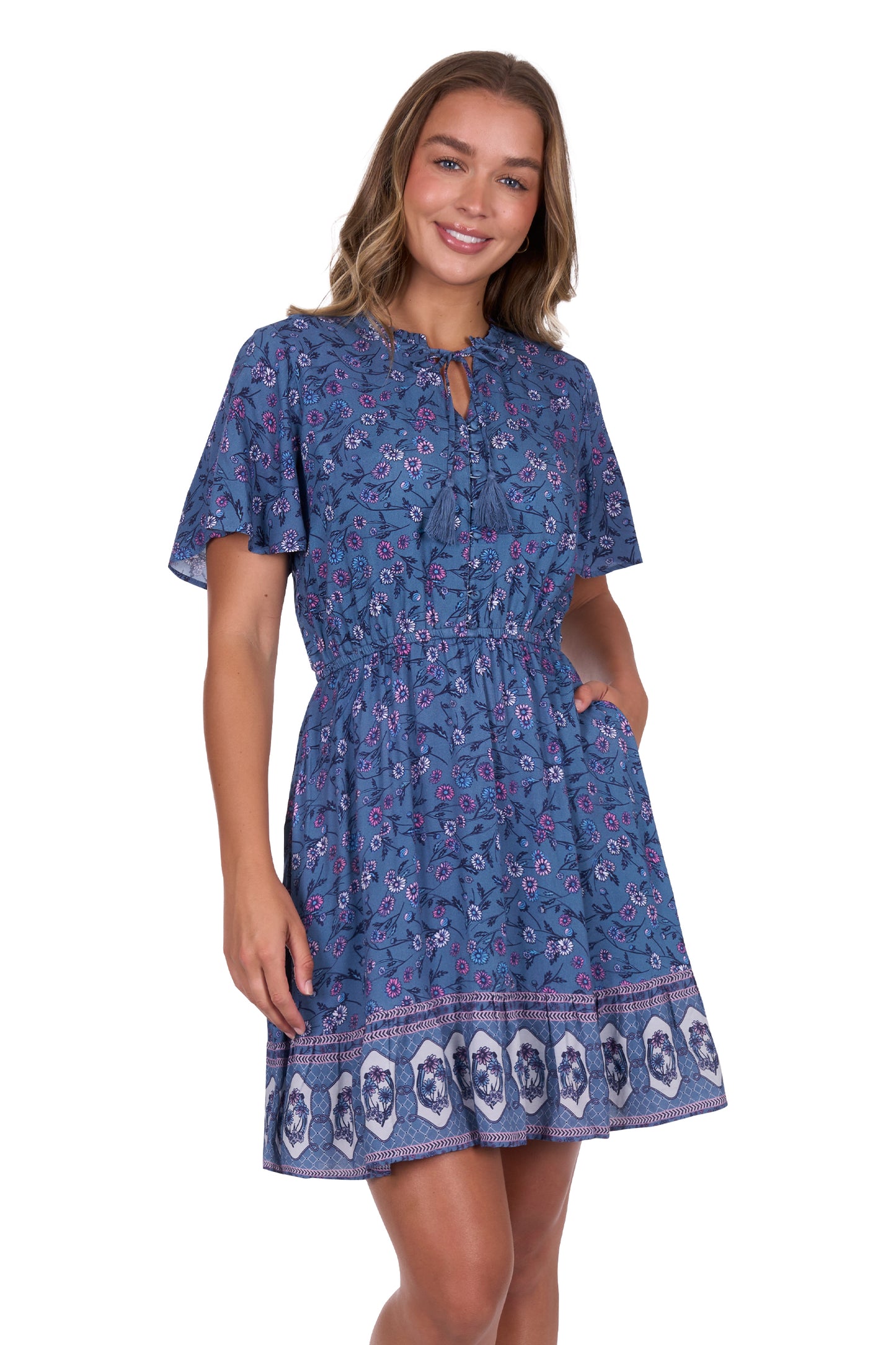 Pure Western Women’s Farrah Short Sleeve Dress