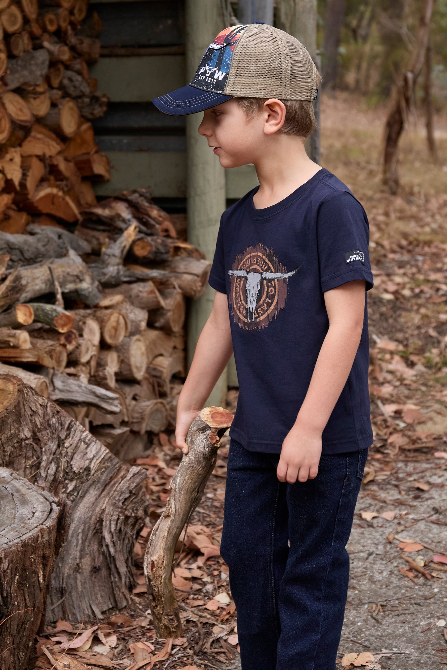Pure Western Boy’s Samuel Short Sleeve Tee