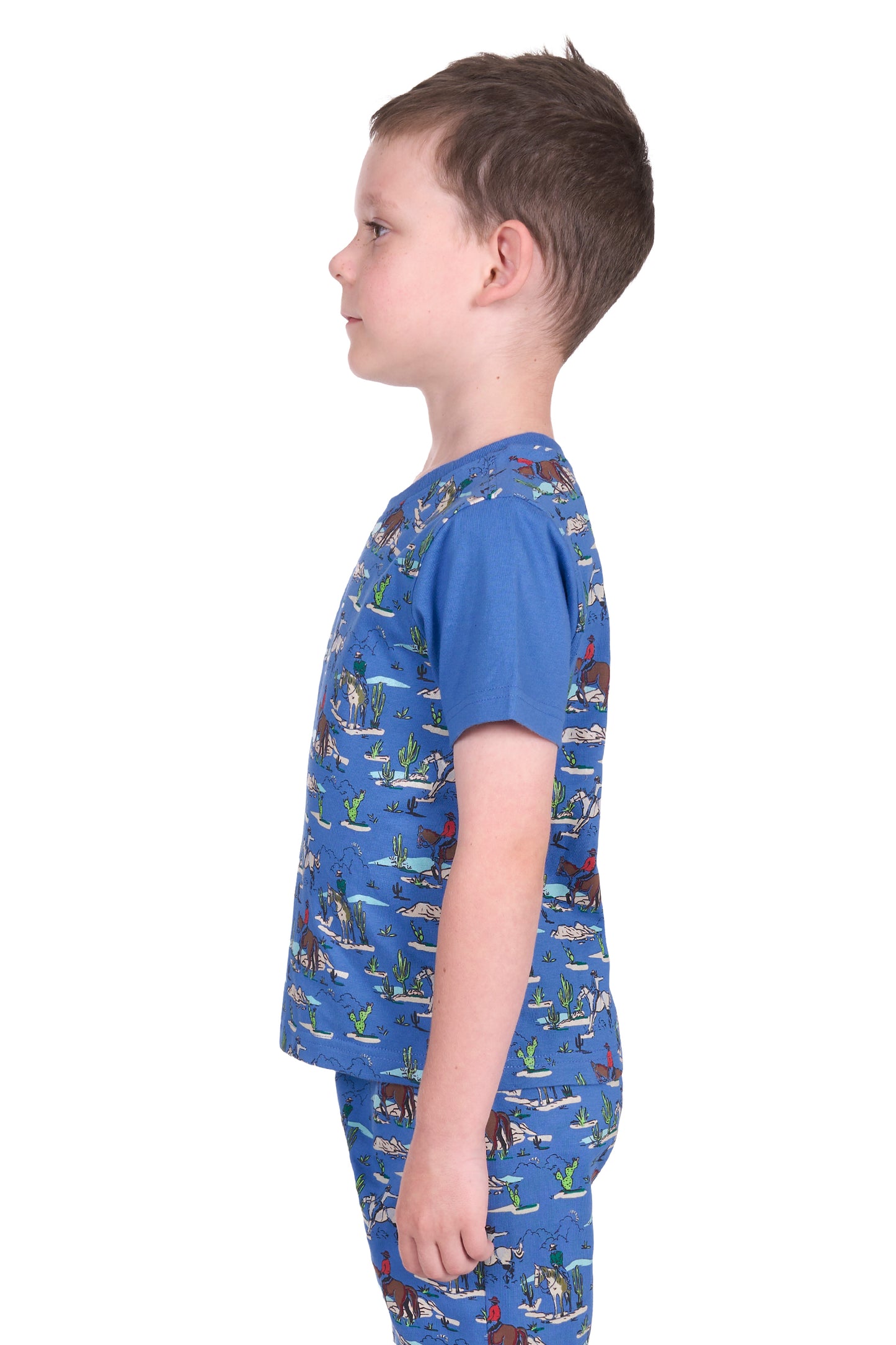 Pure Western Boy’s Brady Glow In the Dark PJs