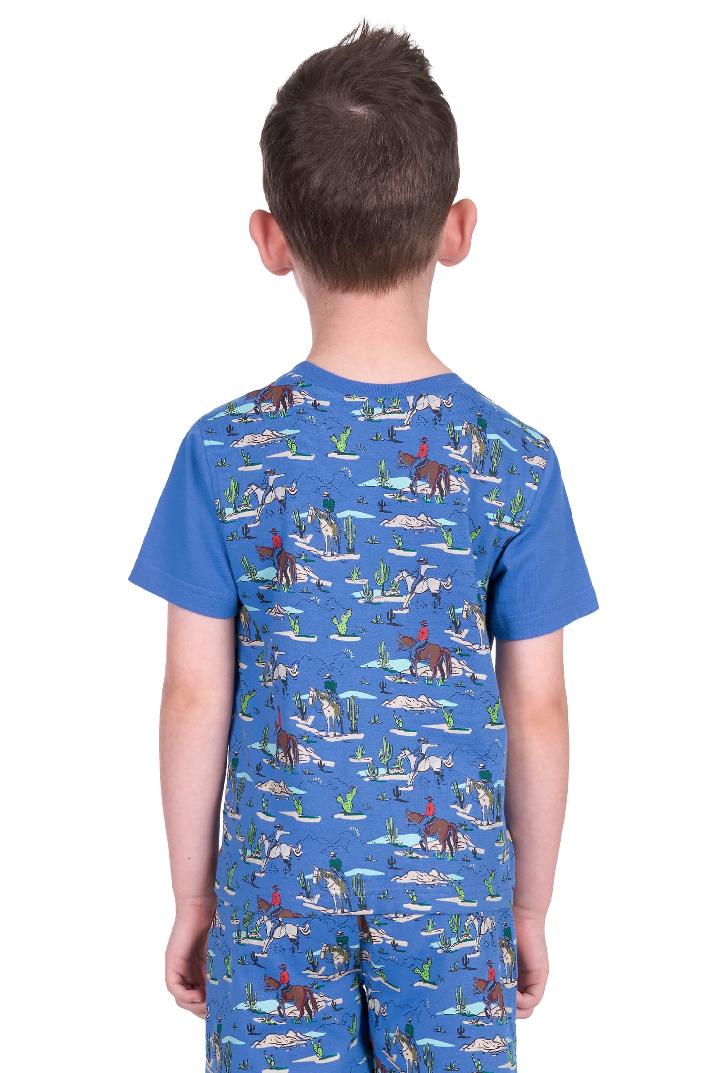 Pure Western Boy’s Brady Glow In the Dark PJs