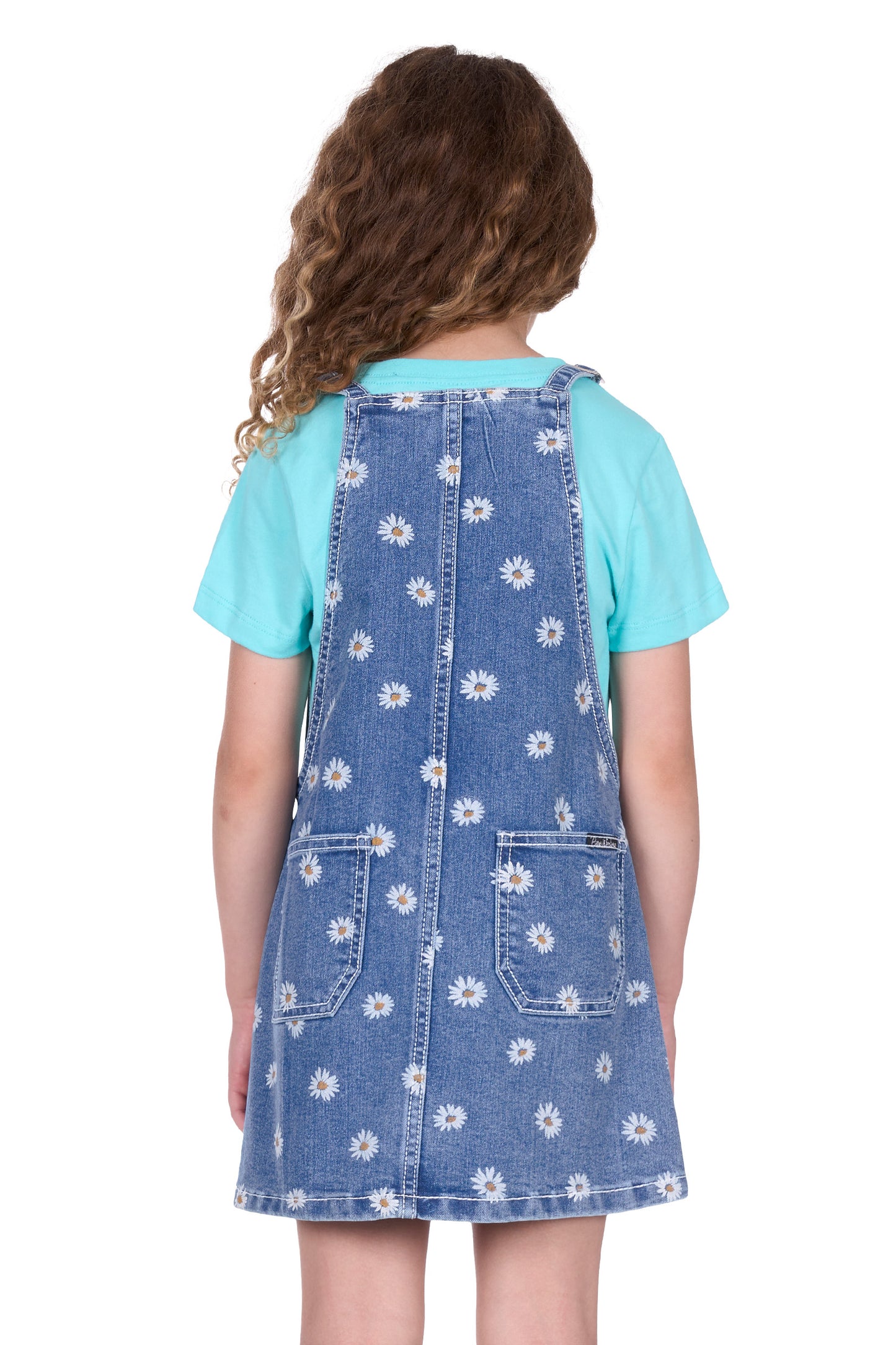 Pure Western Girl’s Adison Pinafore Dress