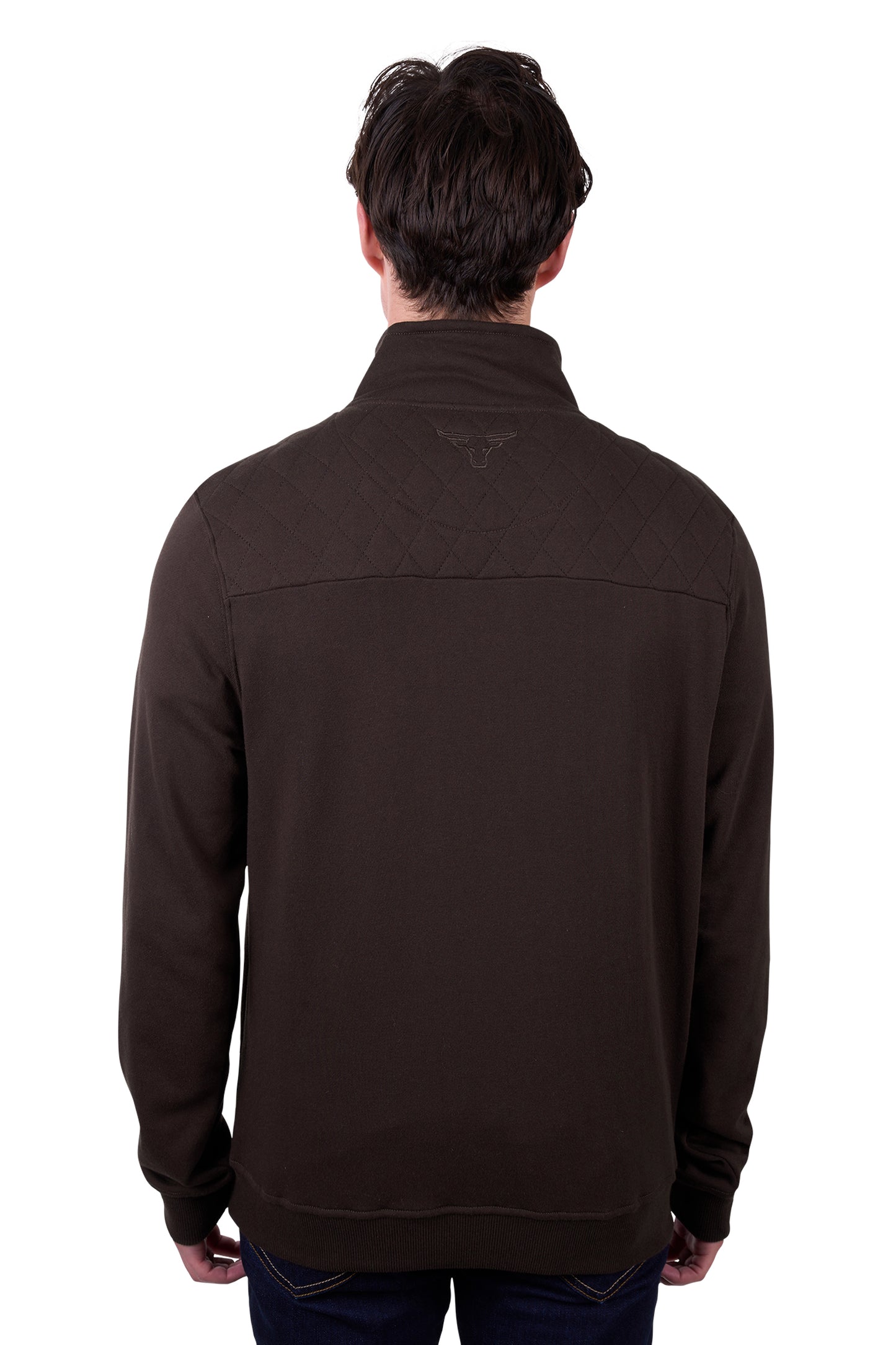 Pure Western Mens Troy 1/4 Zip Jumper