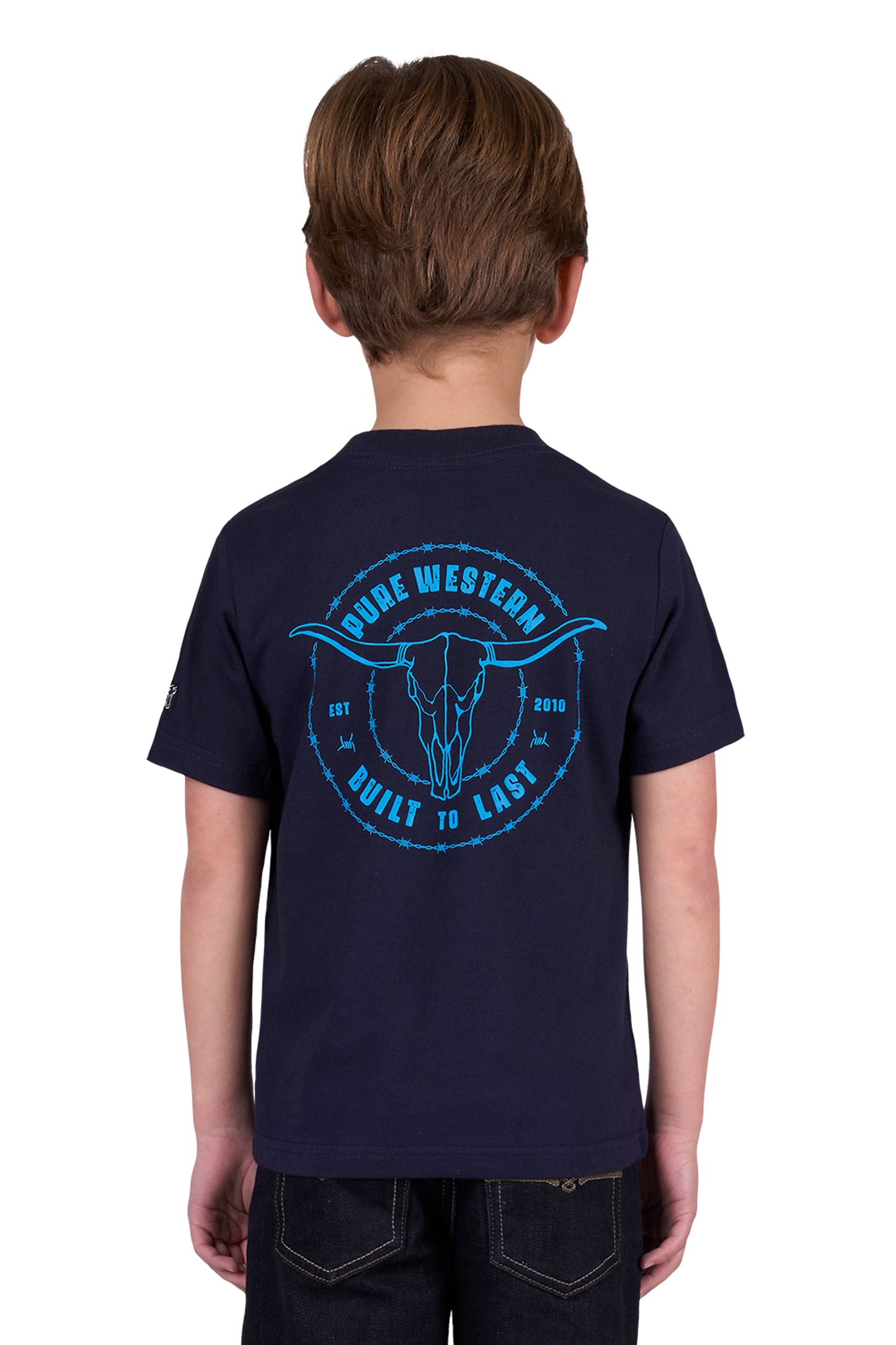 Pure Western Boys Walker Short Sleeve Tee