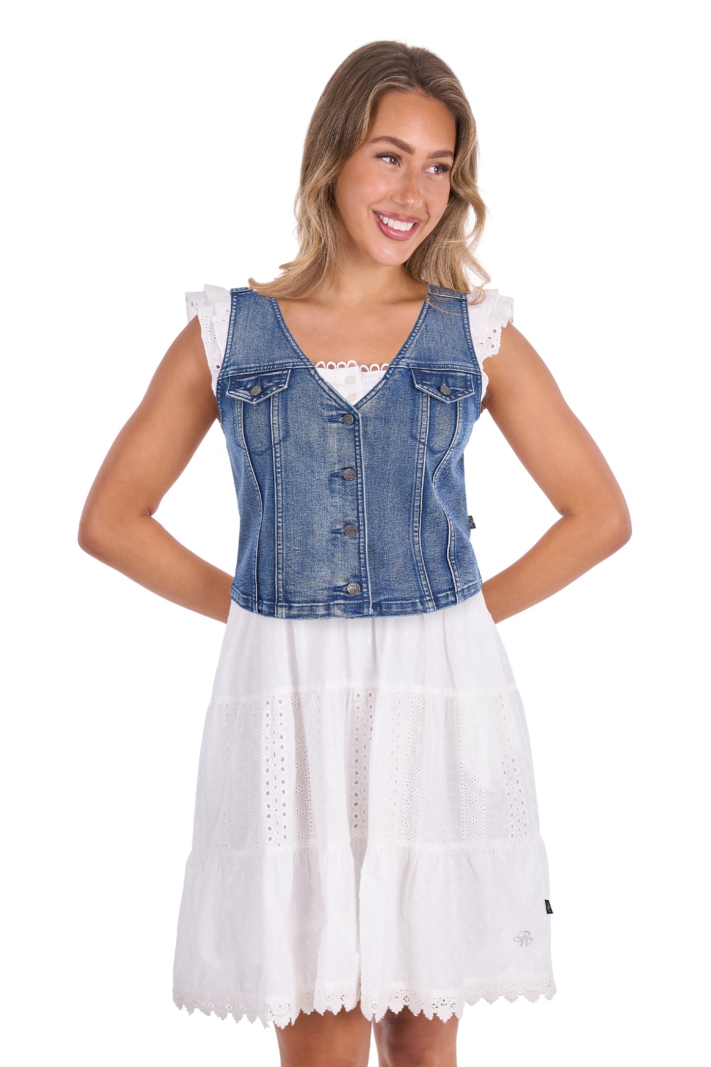Pure Western Women’s Alison Sleeveless Dress