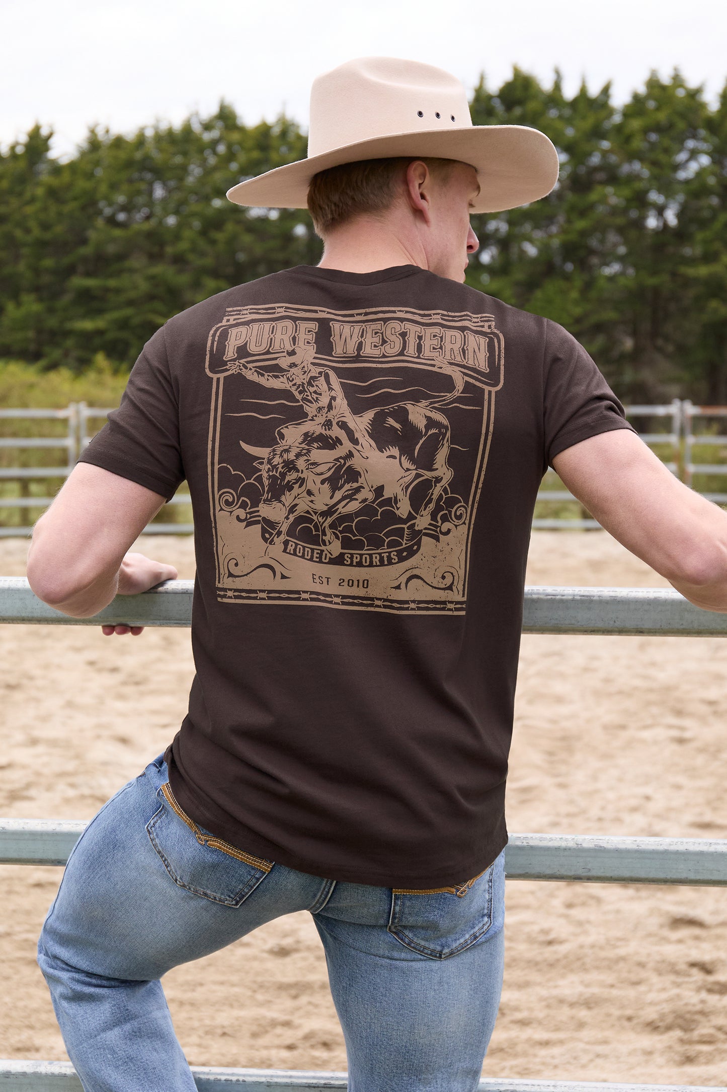 Pure Western Men’s Rodeo Short Sleeve Tee