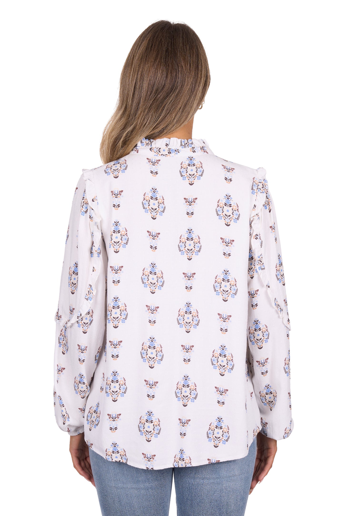 Pure Western Women’s Keeley Long Sleeve Blouse