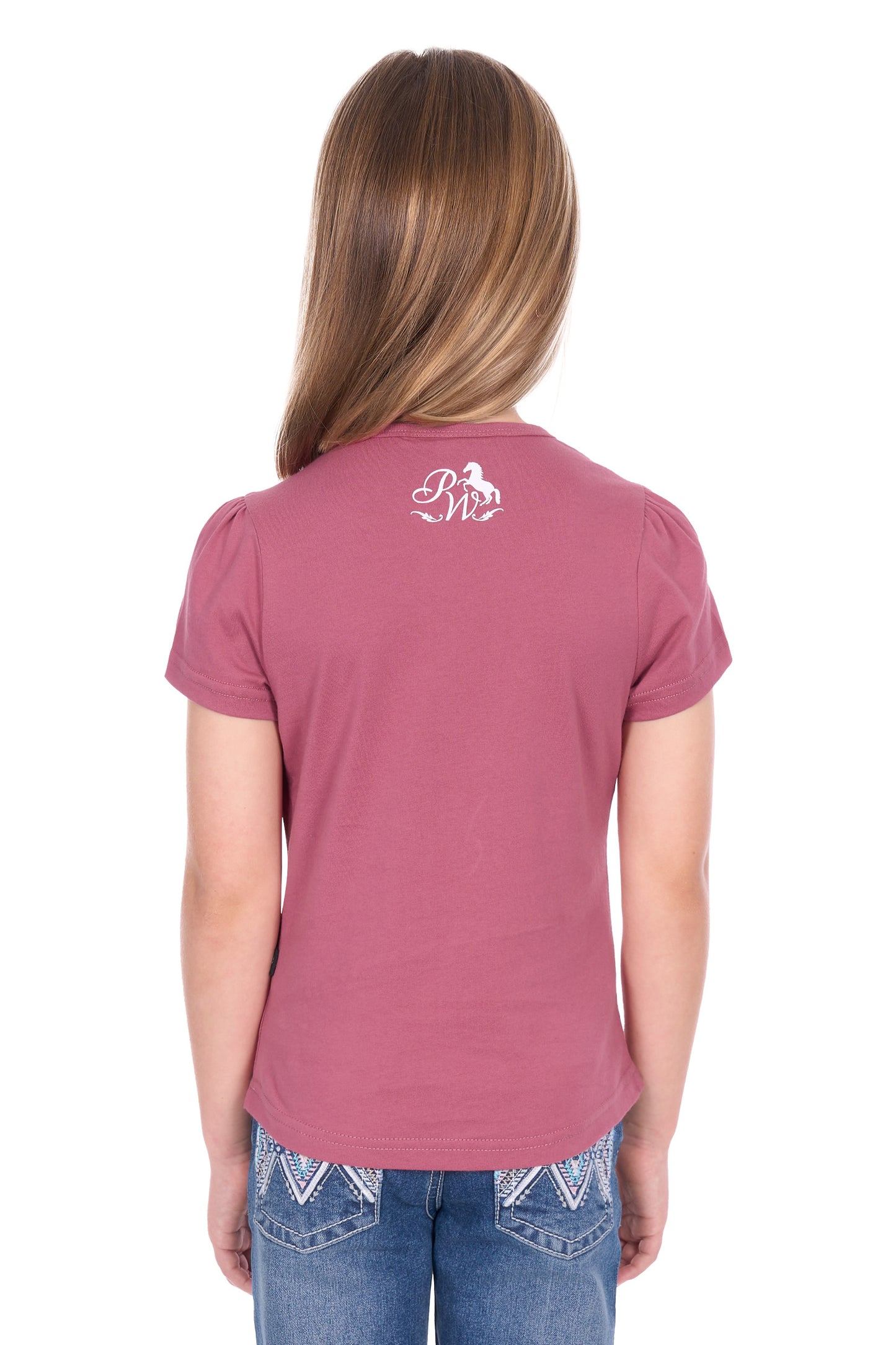 Pure Western Girl’s Estelle Short Sleeve Tee