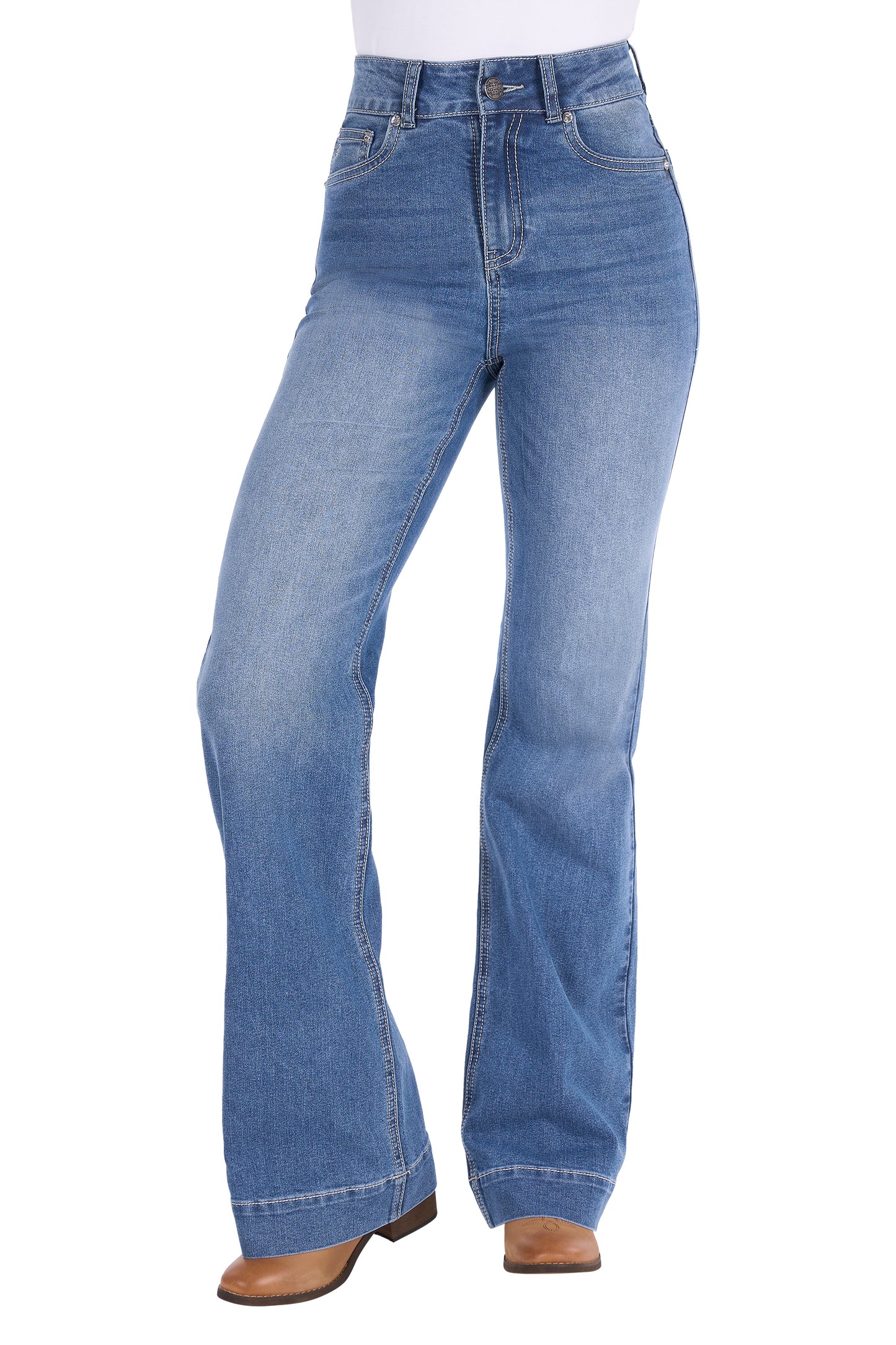 Pure Western Women’s Banks Trouser Jean 34” Leg