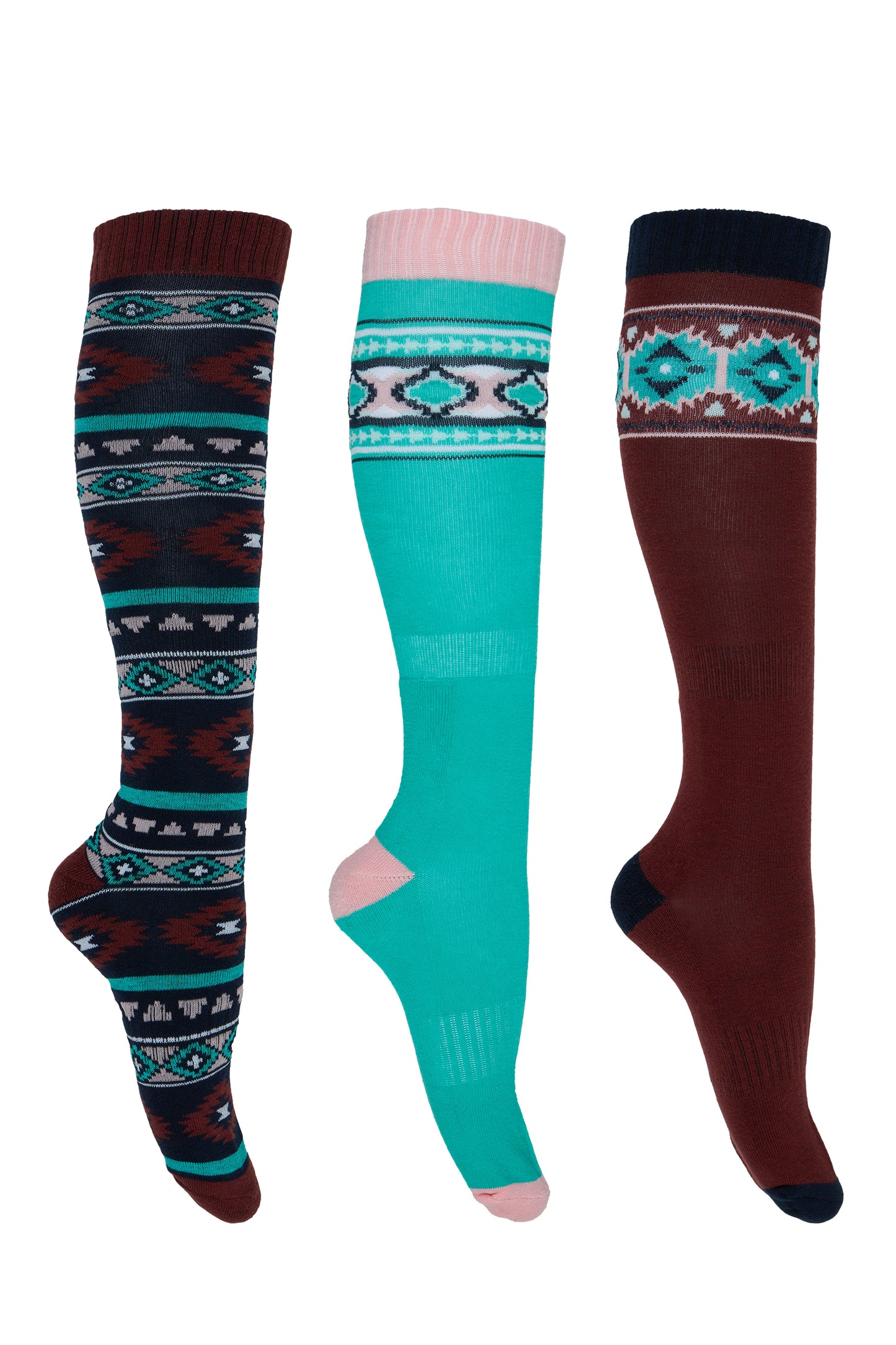 Pure Western PW Riding Socks - 3 Pack